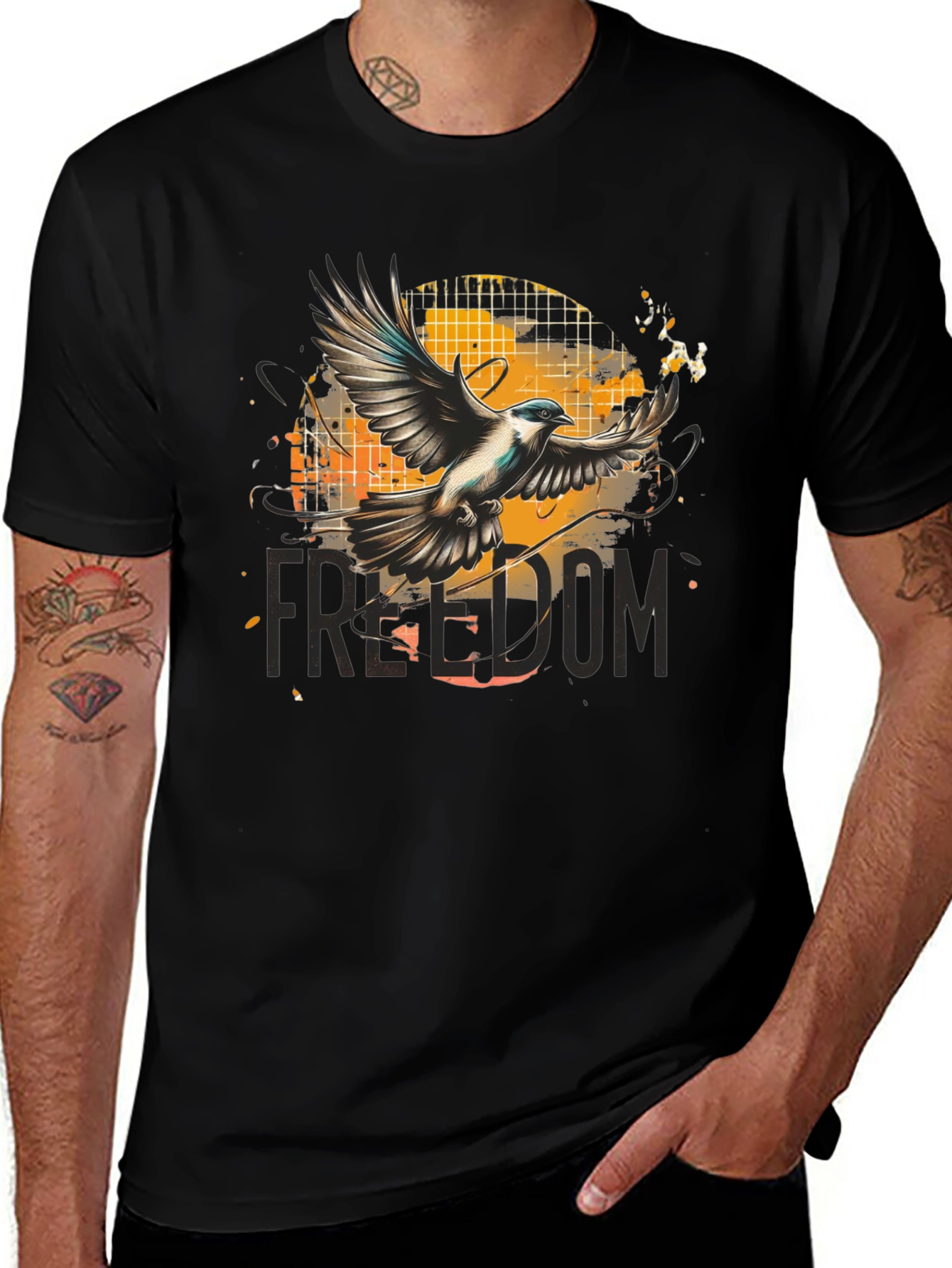 Variant 19 of Freedom Bird Graphic T-Shirt