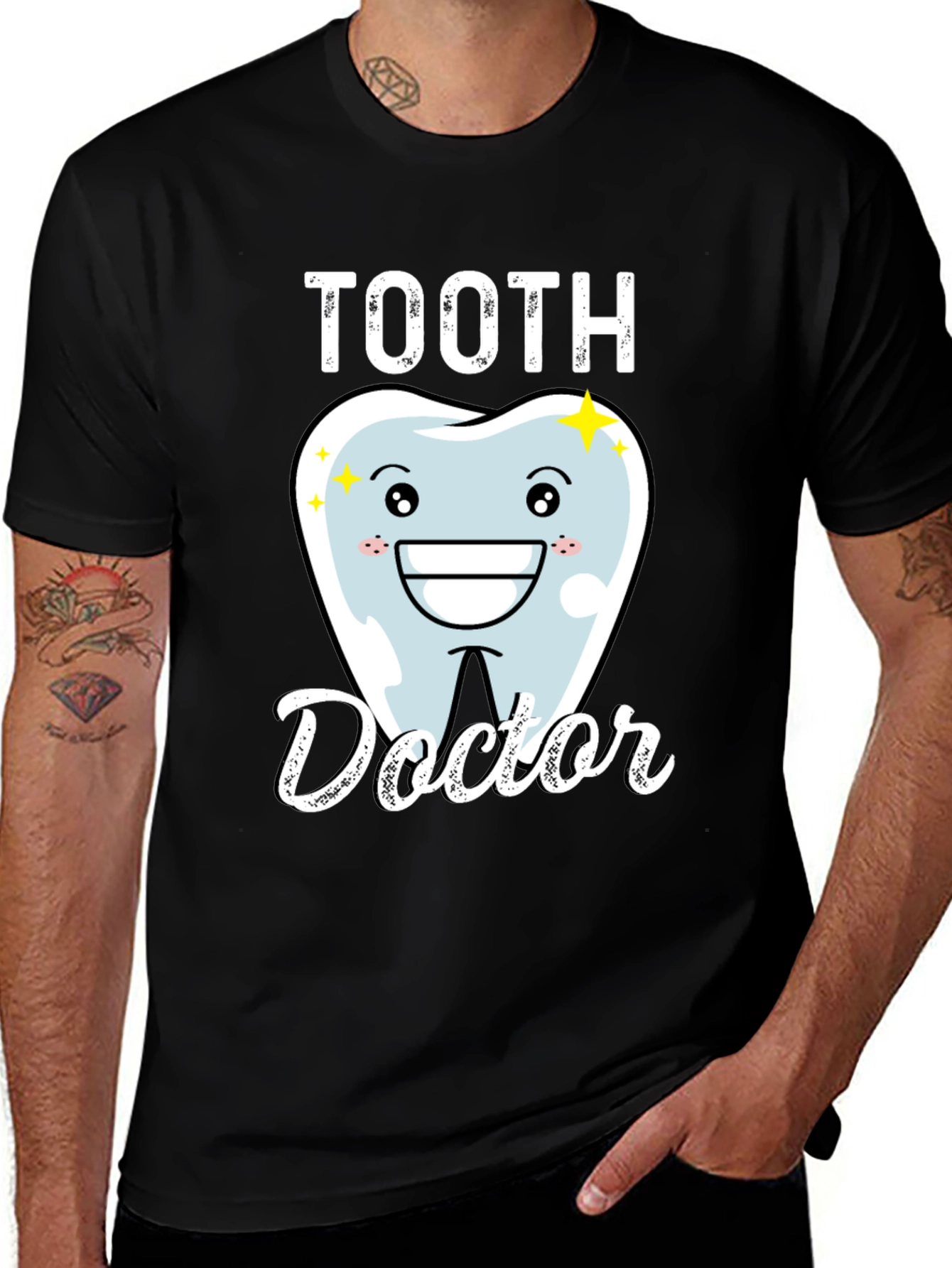 Variant 11 of Tooth Doctor Graphic Tee - Dentist Humor T-Shirt