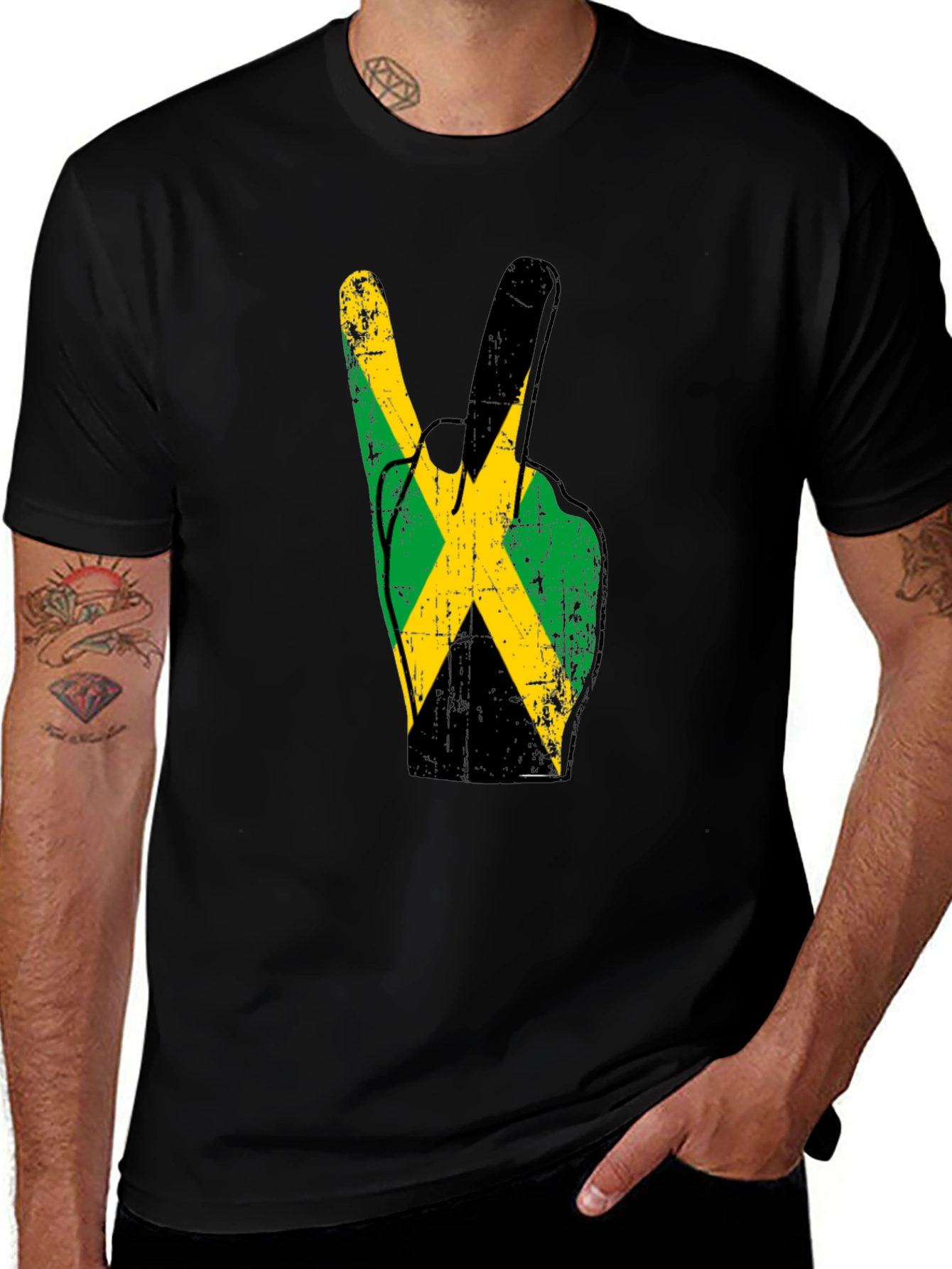 Jamaica Peace Sign T-Shirt