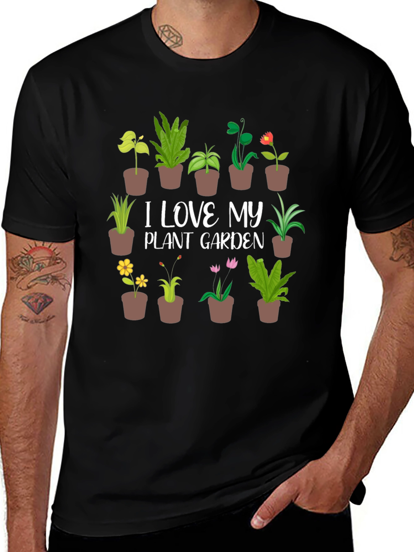 Variant 22 of Plant Garden T-Shirt - I Love My Plant Garden Tee