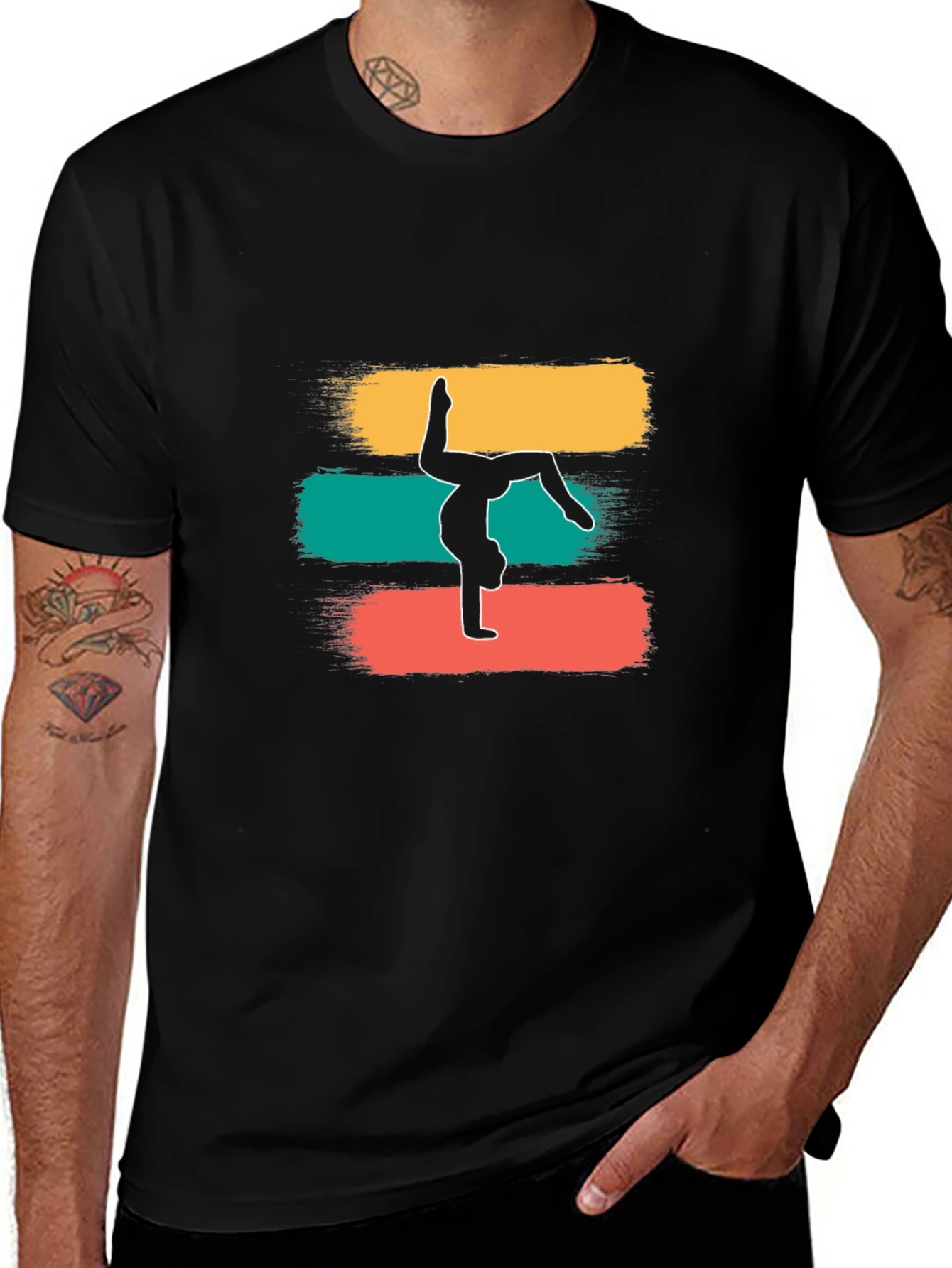 Variant 19 of Gymnast Silhouette T-Shirt