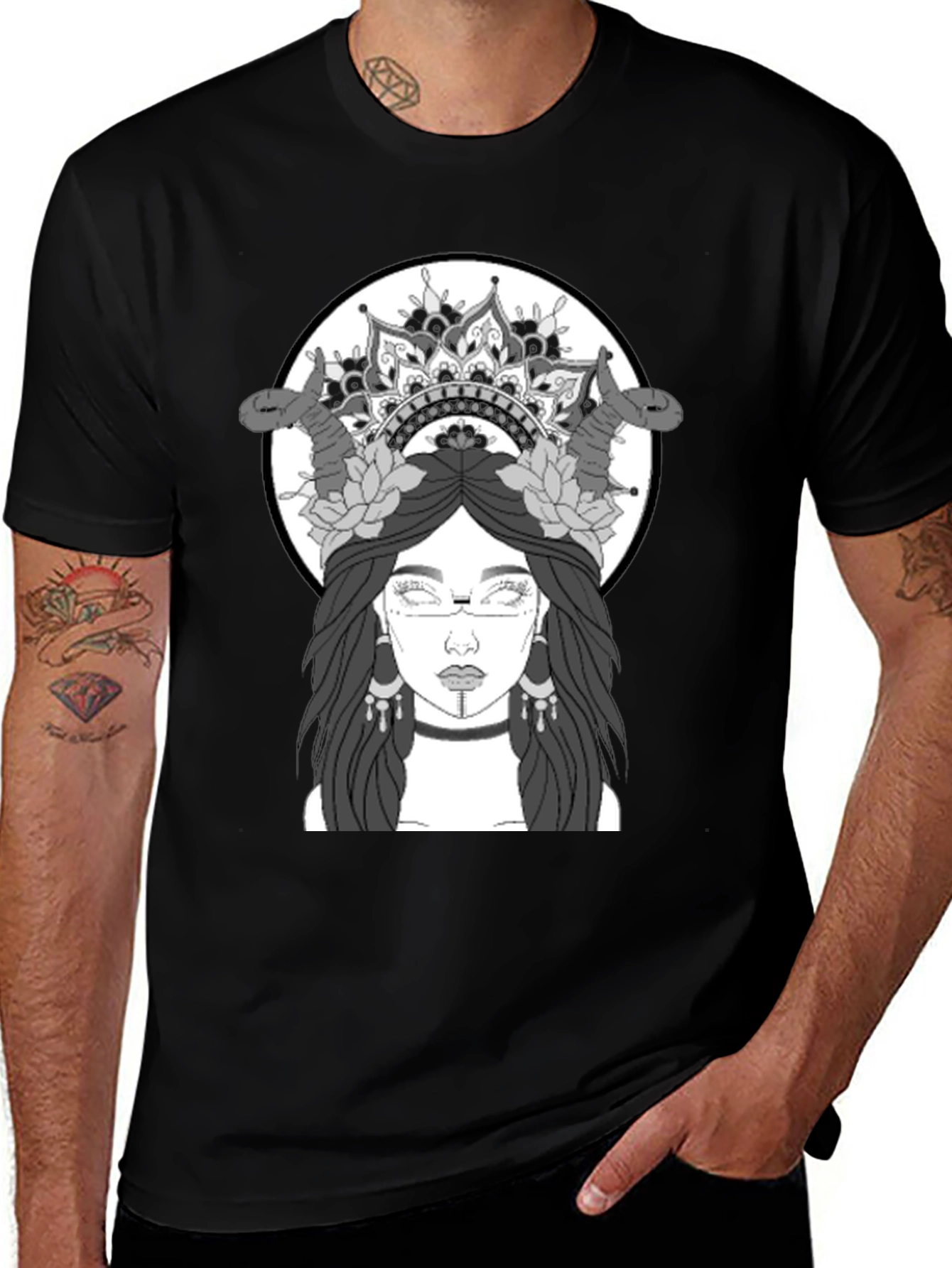 Variant 11 of Graphic Tee - Mystic Woman Design