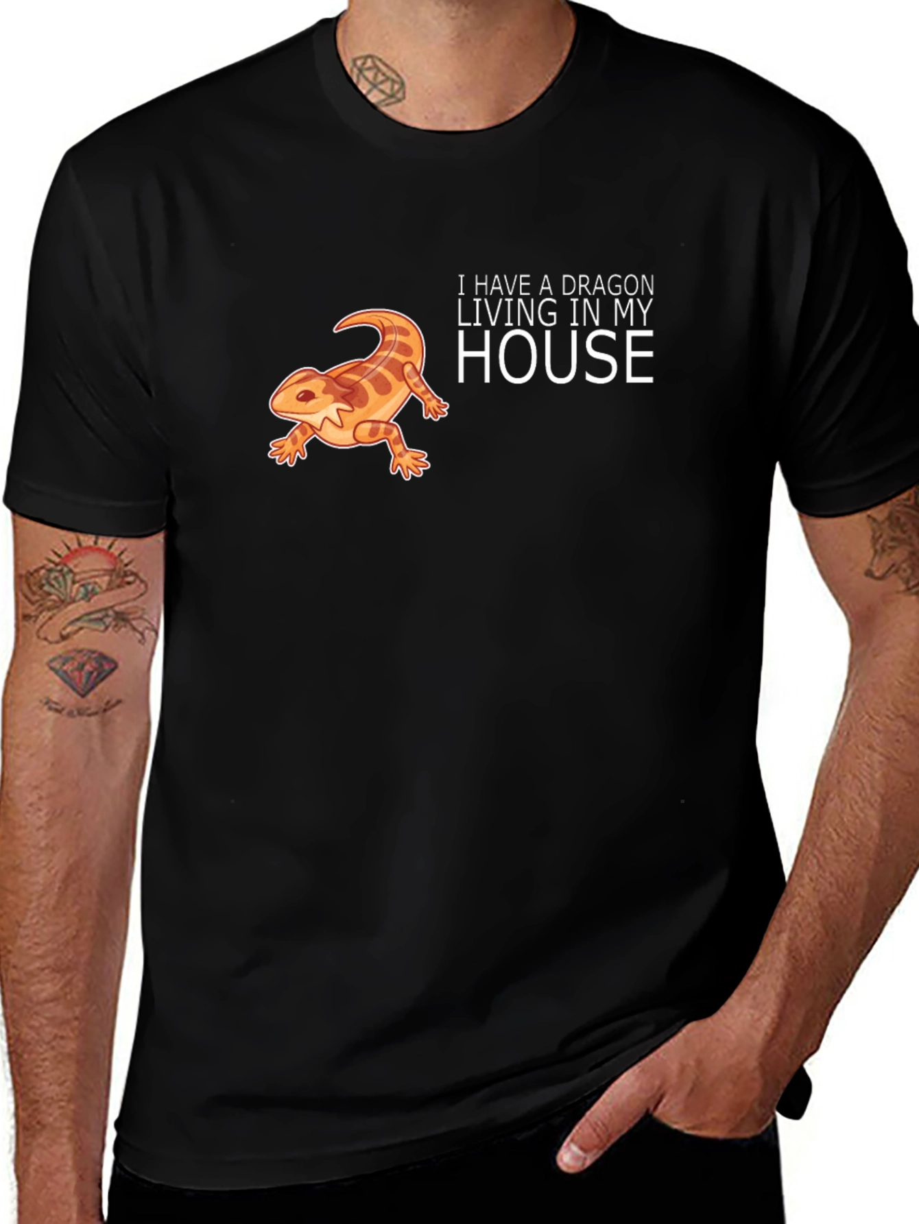 Variant 27 of Dragon Lizard Pet Owner T-Shirt