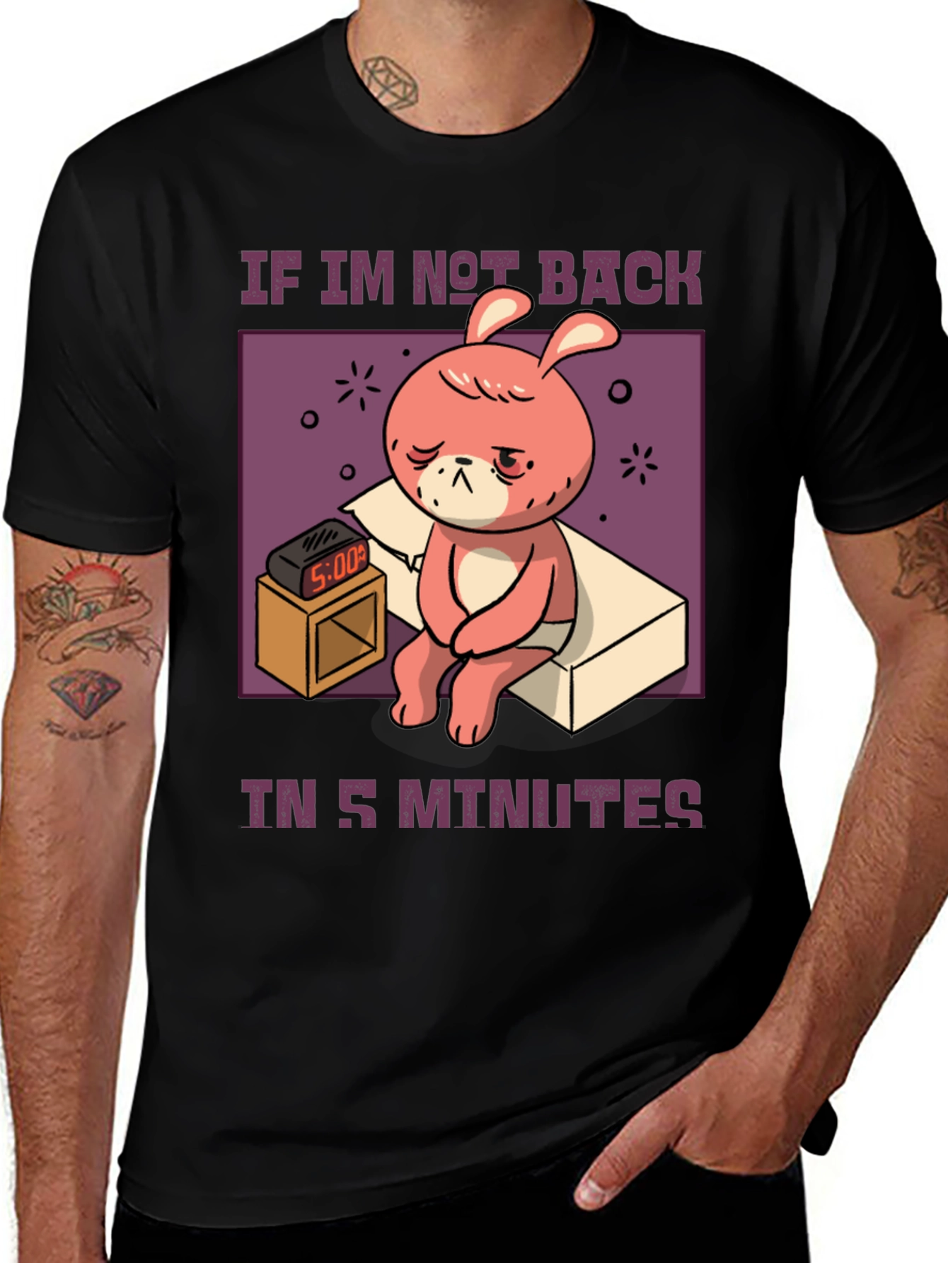 Variant 15 of Sleepy Bunny 5 Minutes T-Shirt