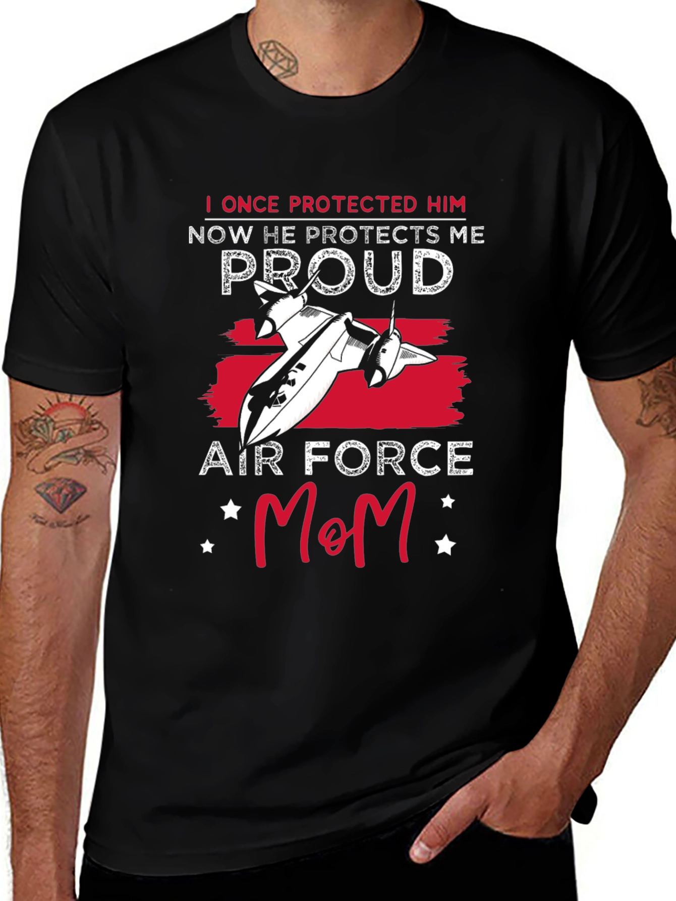 Proud Air Force Mom T-Shirt