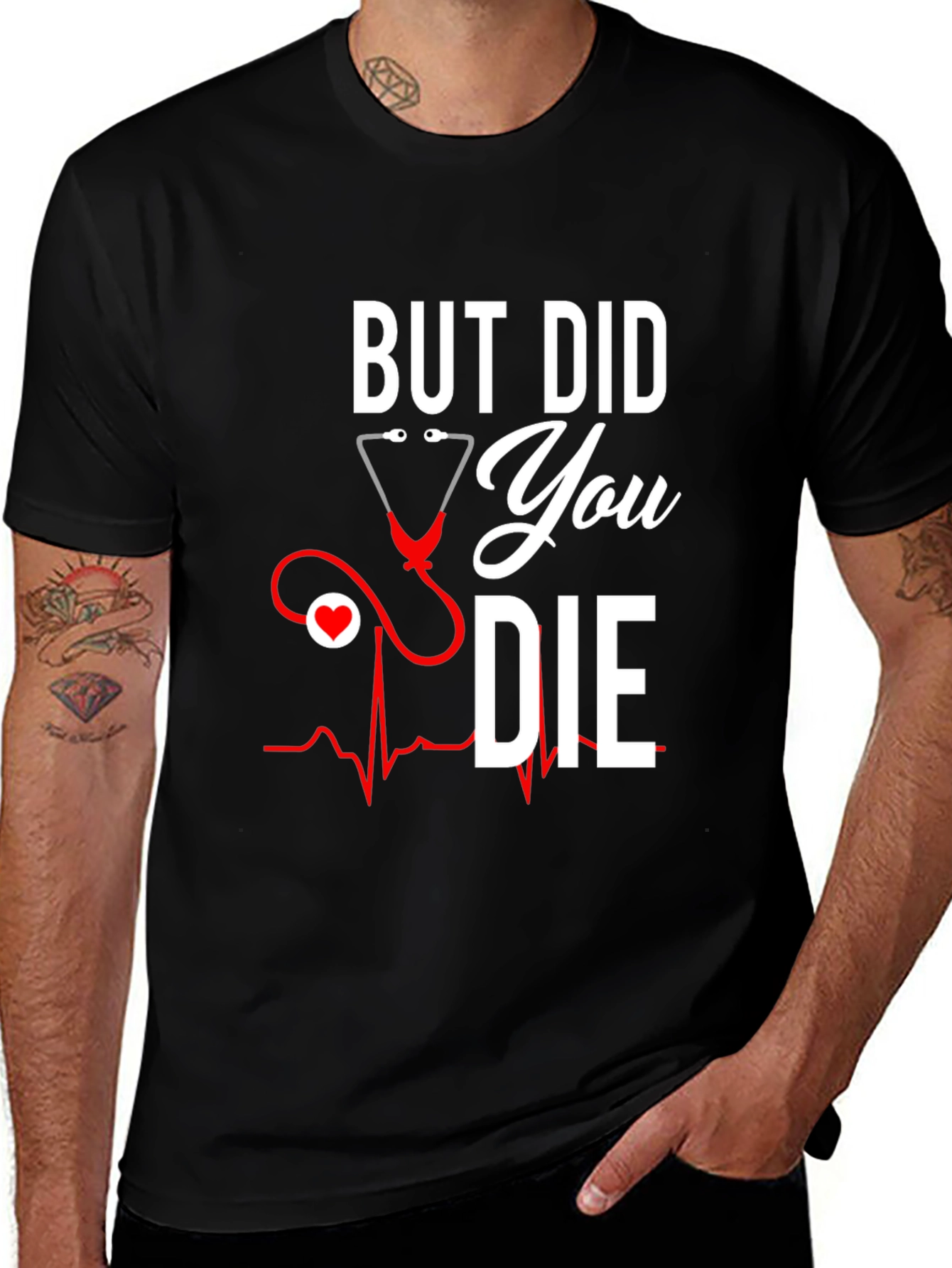 Black But Did You Die T-Shirt - Nurse Life main image