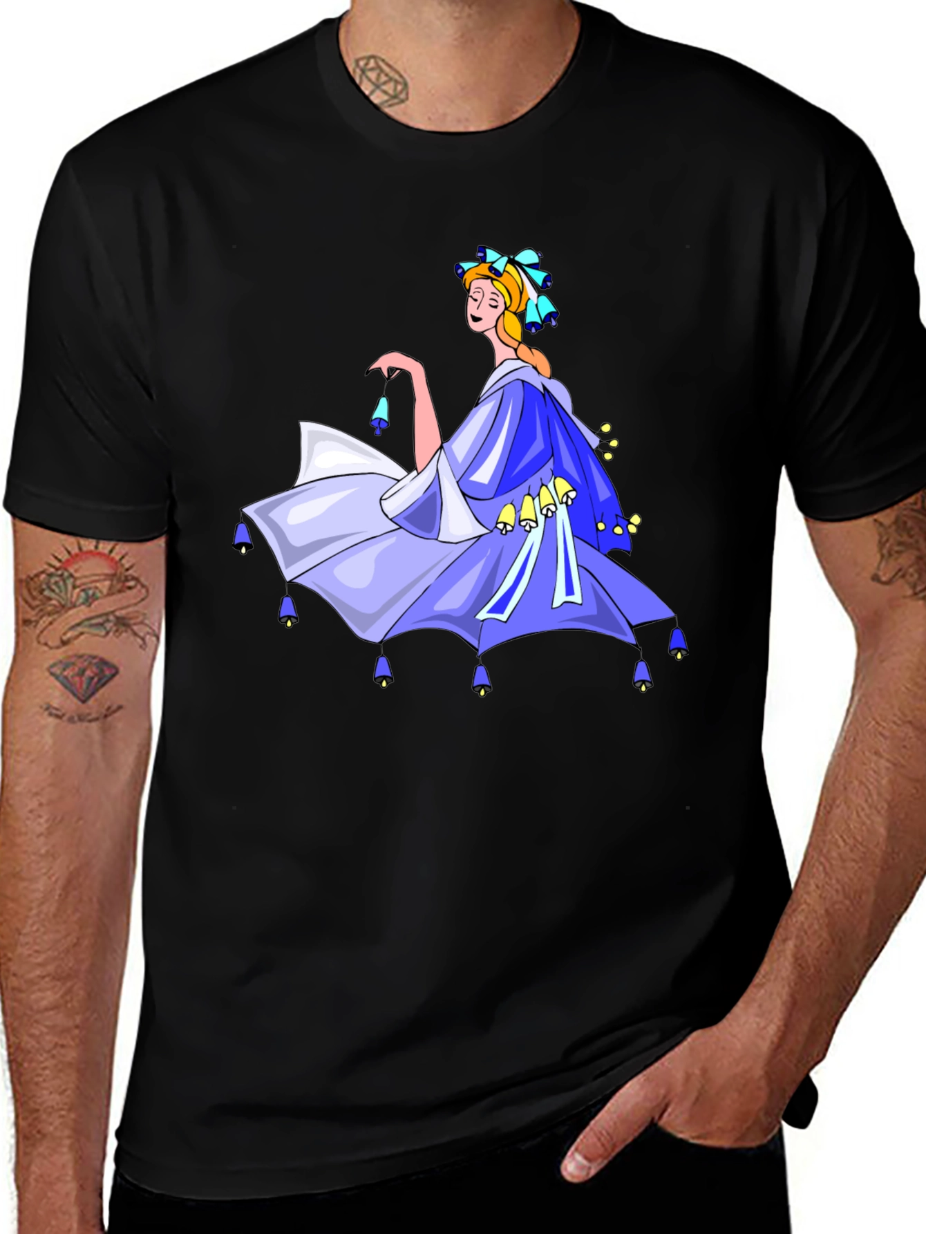 Variant 21 of Whimsical Bell Dress T-Shirt 