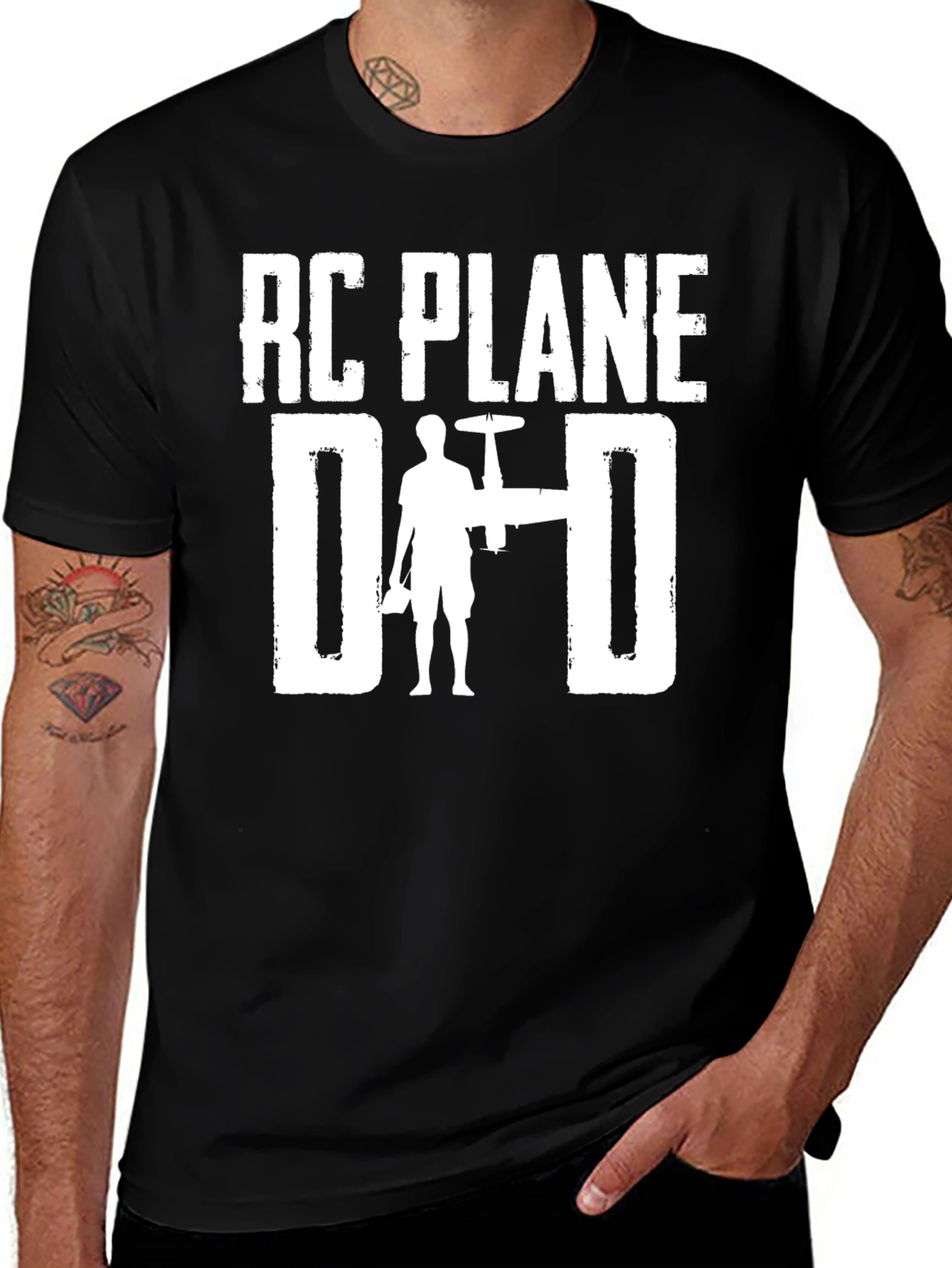 RC Plane Dad Graphic T-Shirt - Hobbyist Apparel