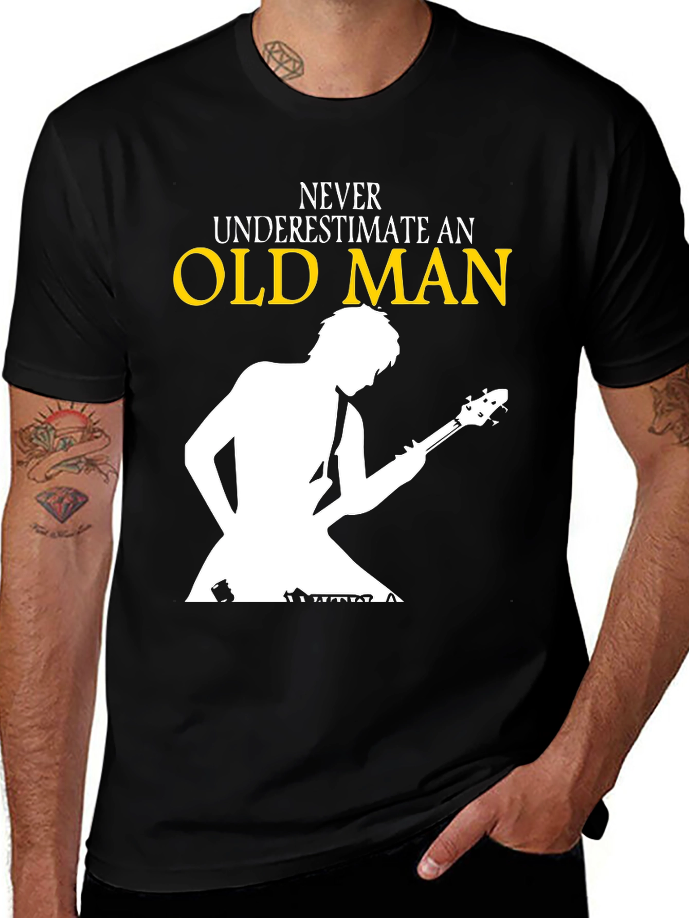 Variant 26 of Never Underestimate an Old Man T-Shirt
