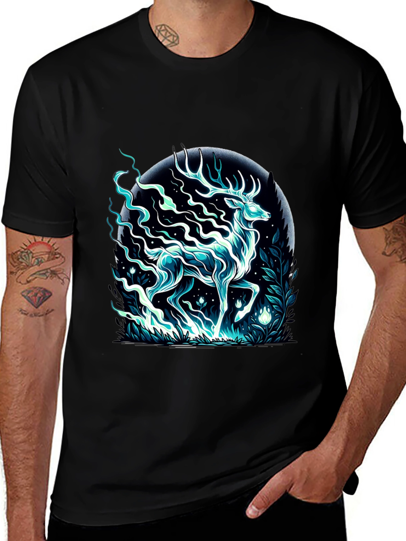 Variant 18 of Mystic Stag Graphic T-Shirt