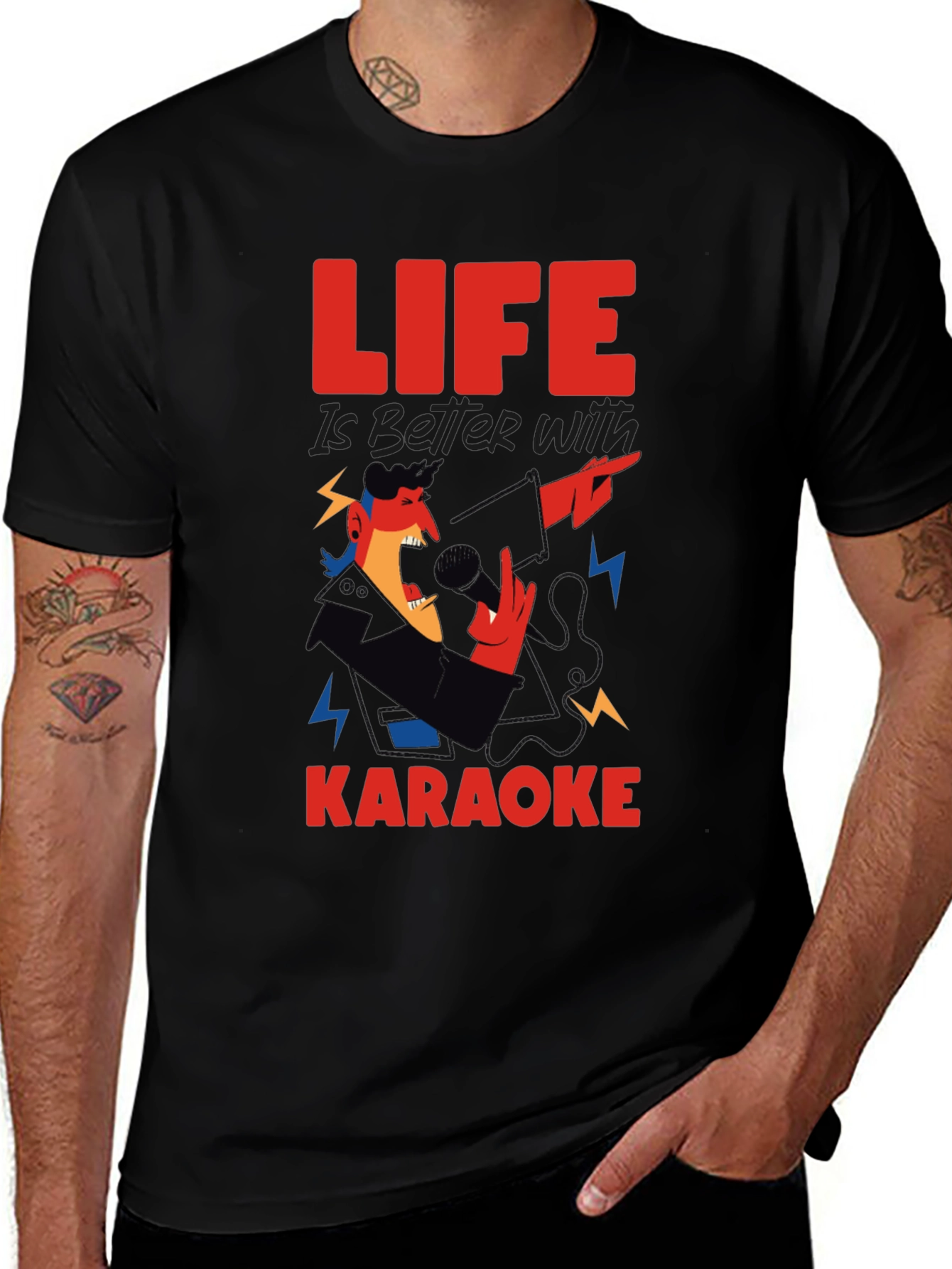 Life is Better With Karaoke T-Shirt