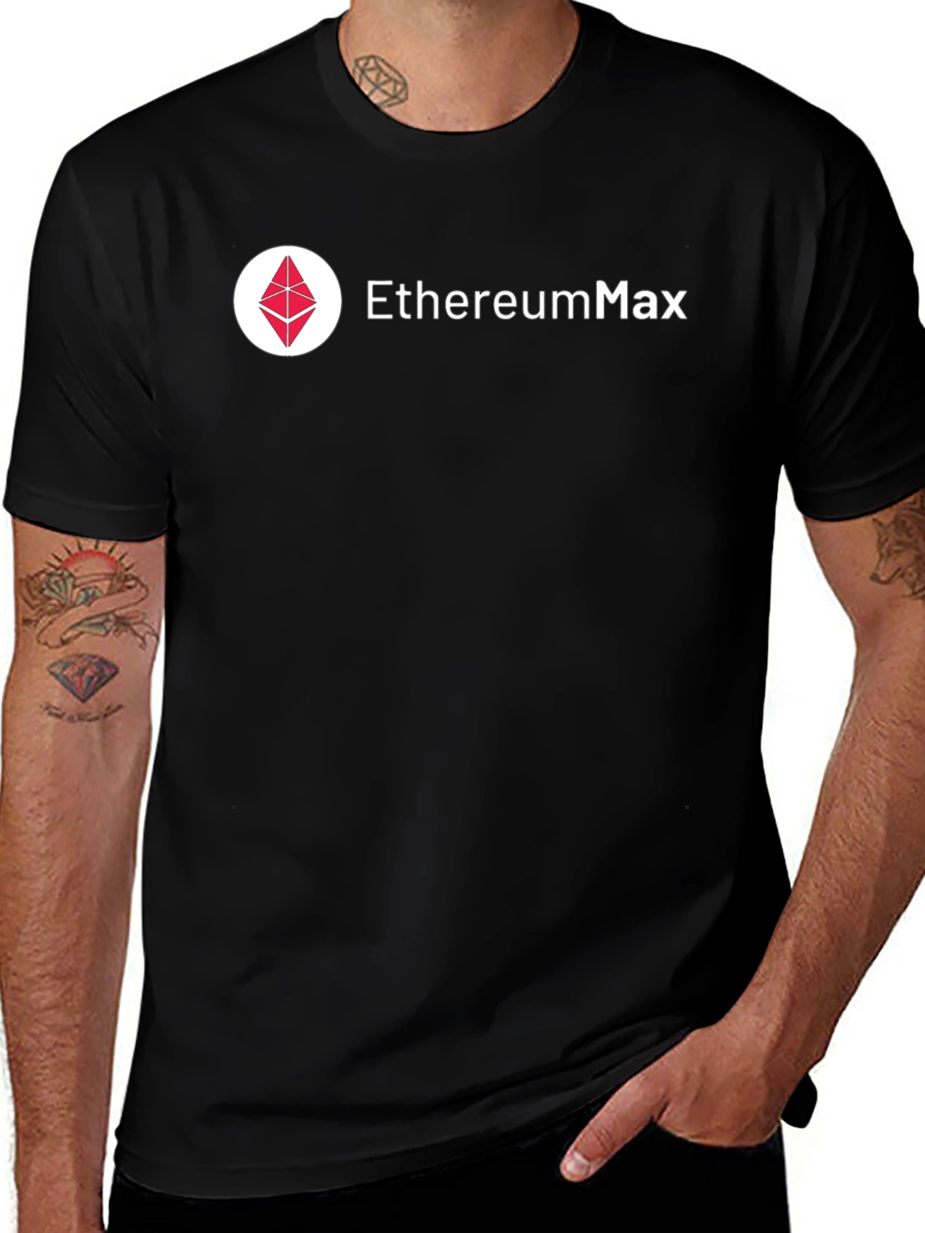 EthereumMax Black T-Shirt