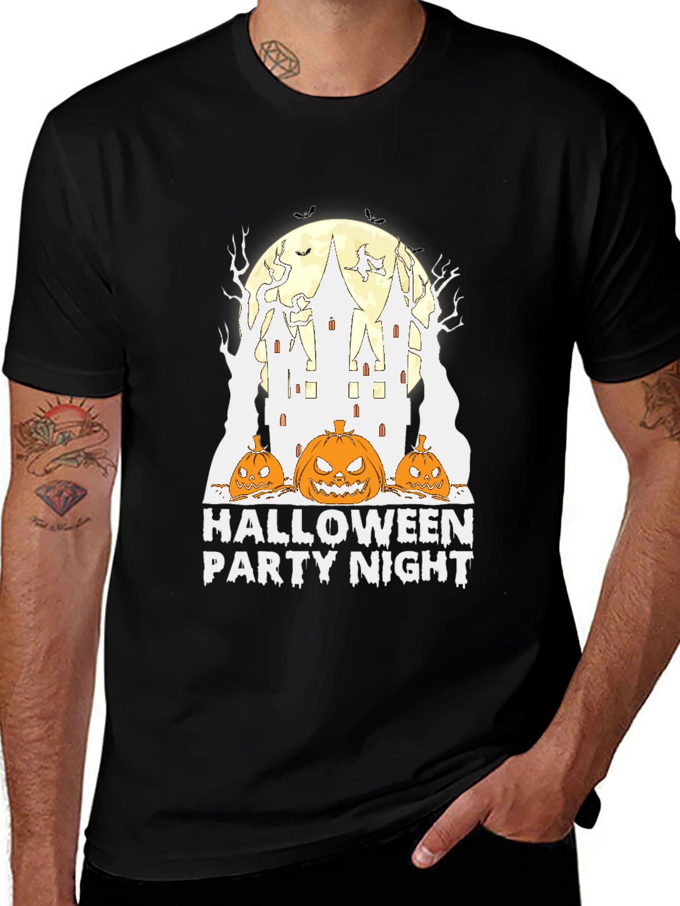 Variant 28 of Halloween Party Night T-Shirt - Spooky Season Tee