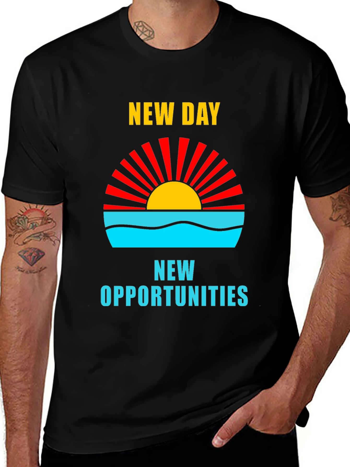 Variant 24 of New Day New Opportunities Graphic Tee