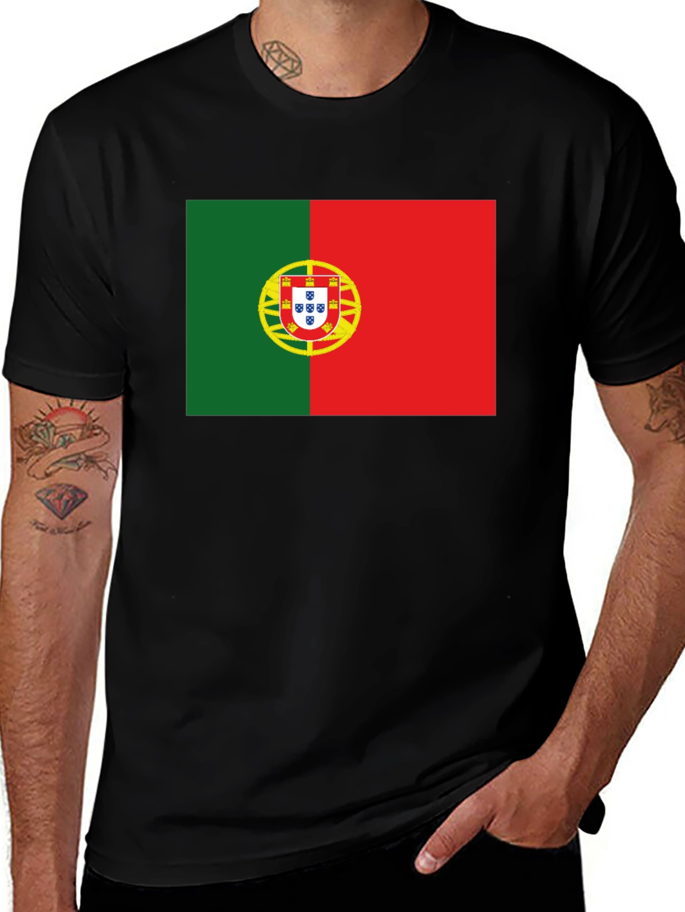 Portugal Flag T-Shirt - Show Your Pride!