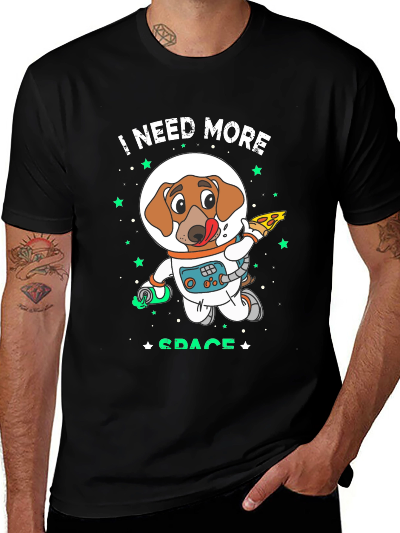 I Need More Space Dog Lover T-Shirt