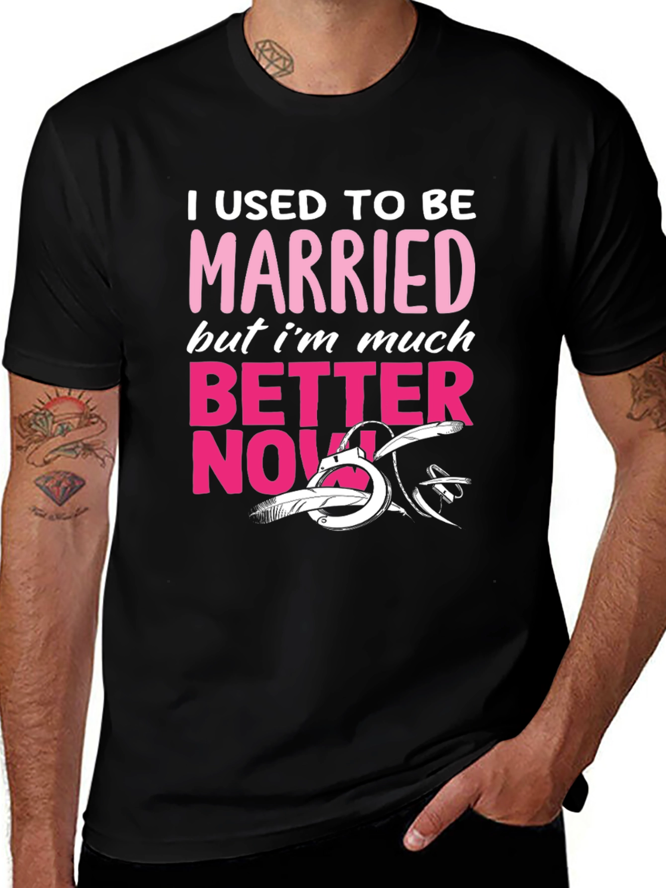 Variant 11 of I Used to Be Married T-Shirt Funny Divorce Tee