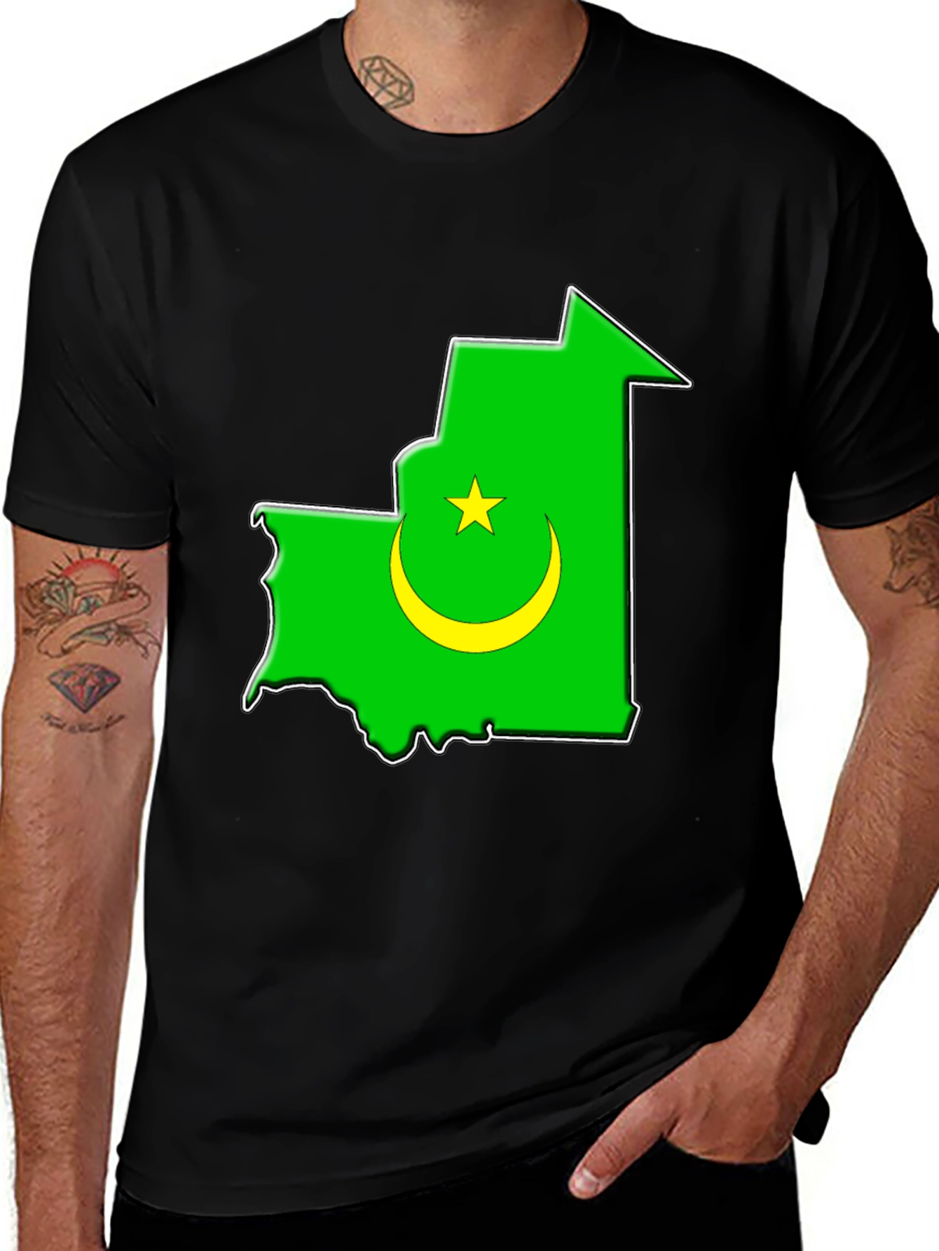 Mauritania Flag T-Shirt - National Pride Tee