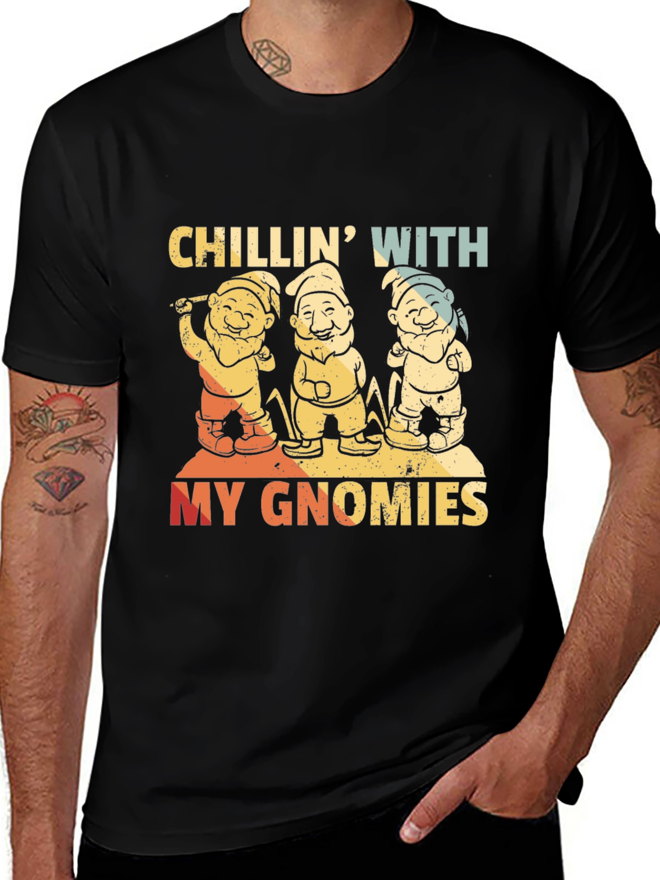Variant 30 of Chillin' with My Gnomies Graphic Tee