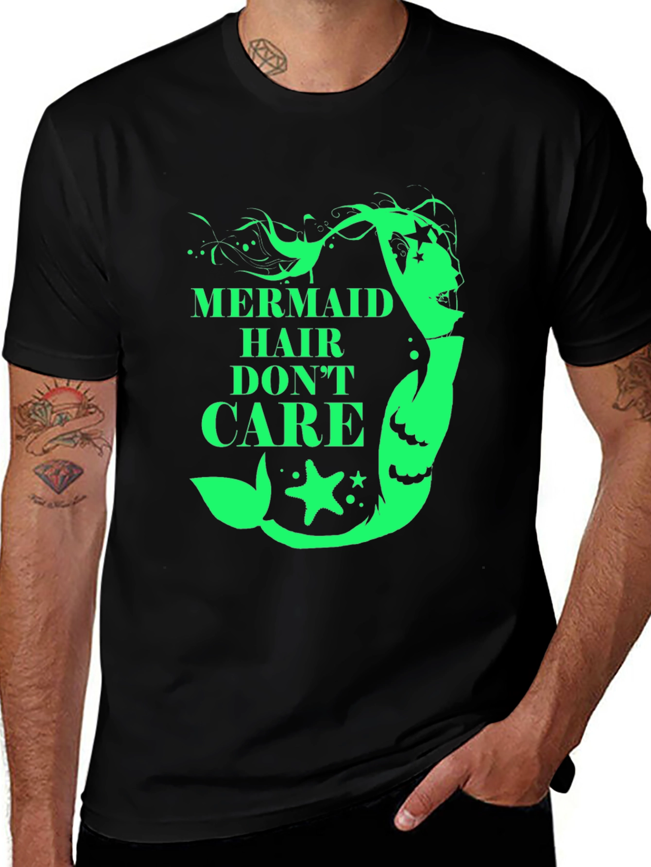 Mermaid Hair Don't Care T-Shirt