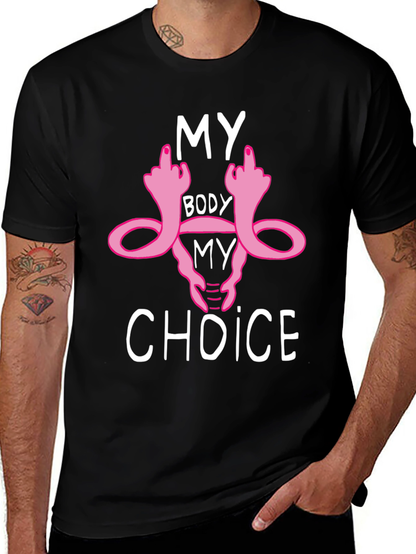 Variant 30 of My Body My Choice Graphic Tee