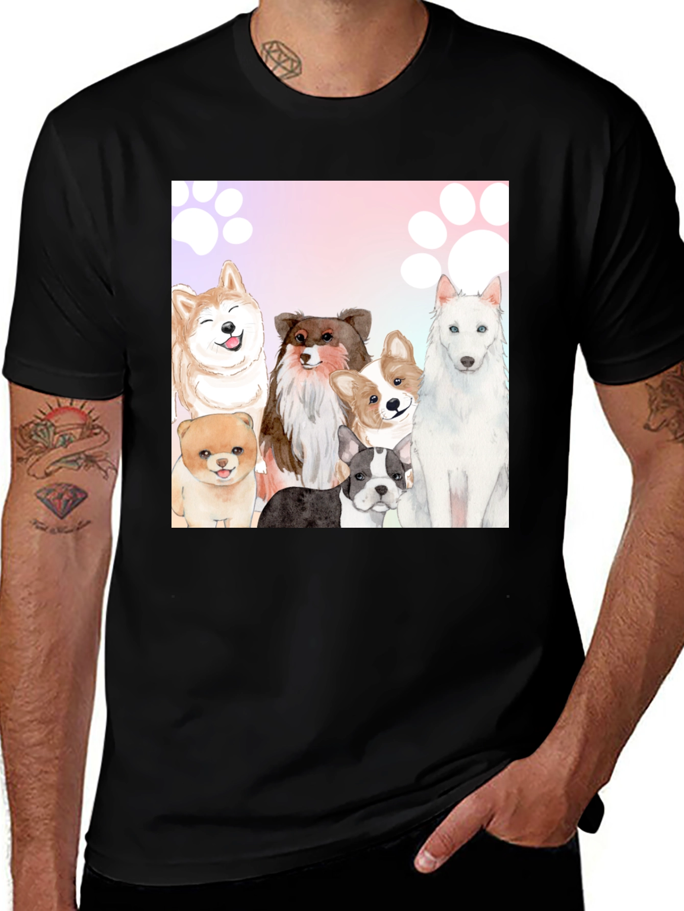 Dog Breed T-Shirt - Cute Puppy Design