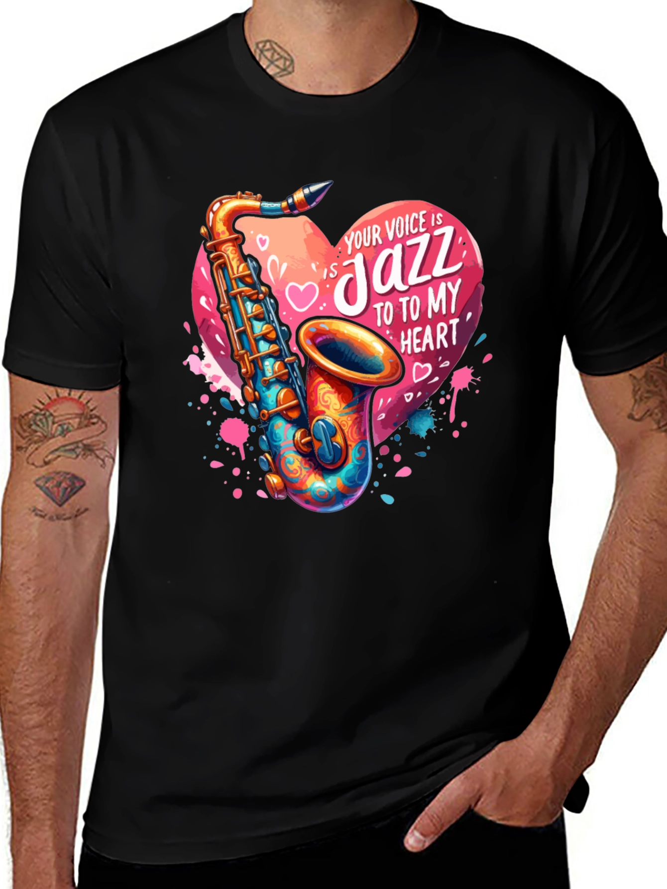 Variant 19 of Jazz to My Heart T-Shirt