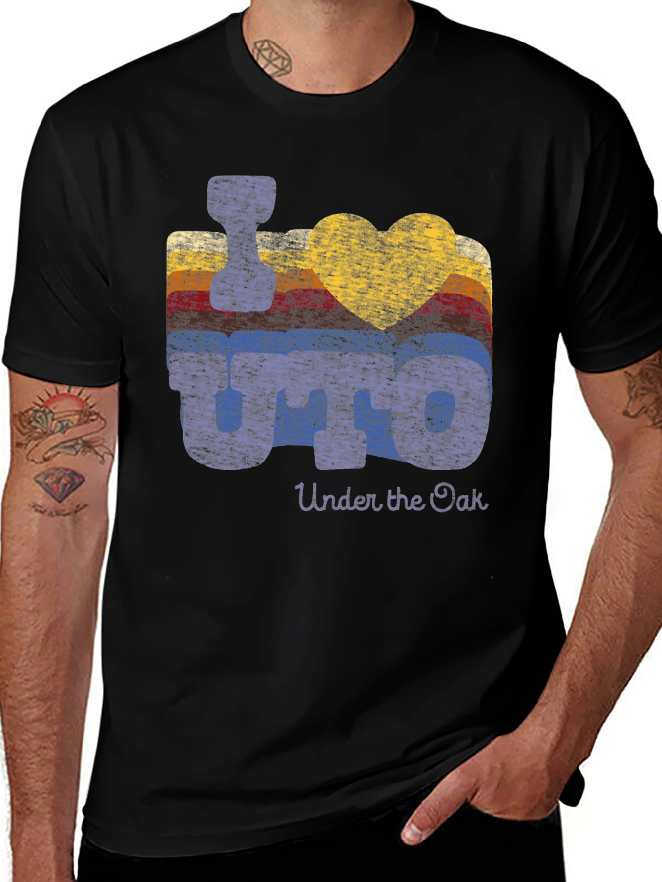 I Heart UNO T-Shirt - Retro Design, Comfortable Fit
