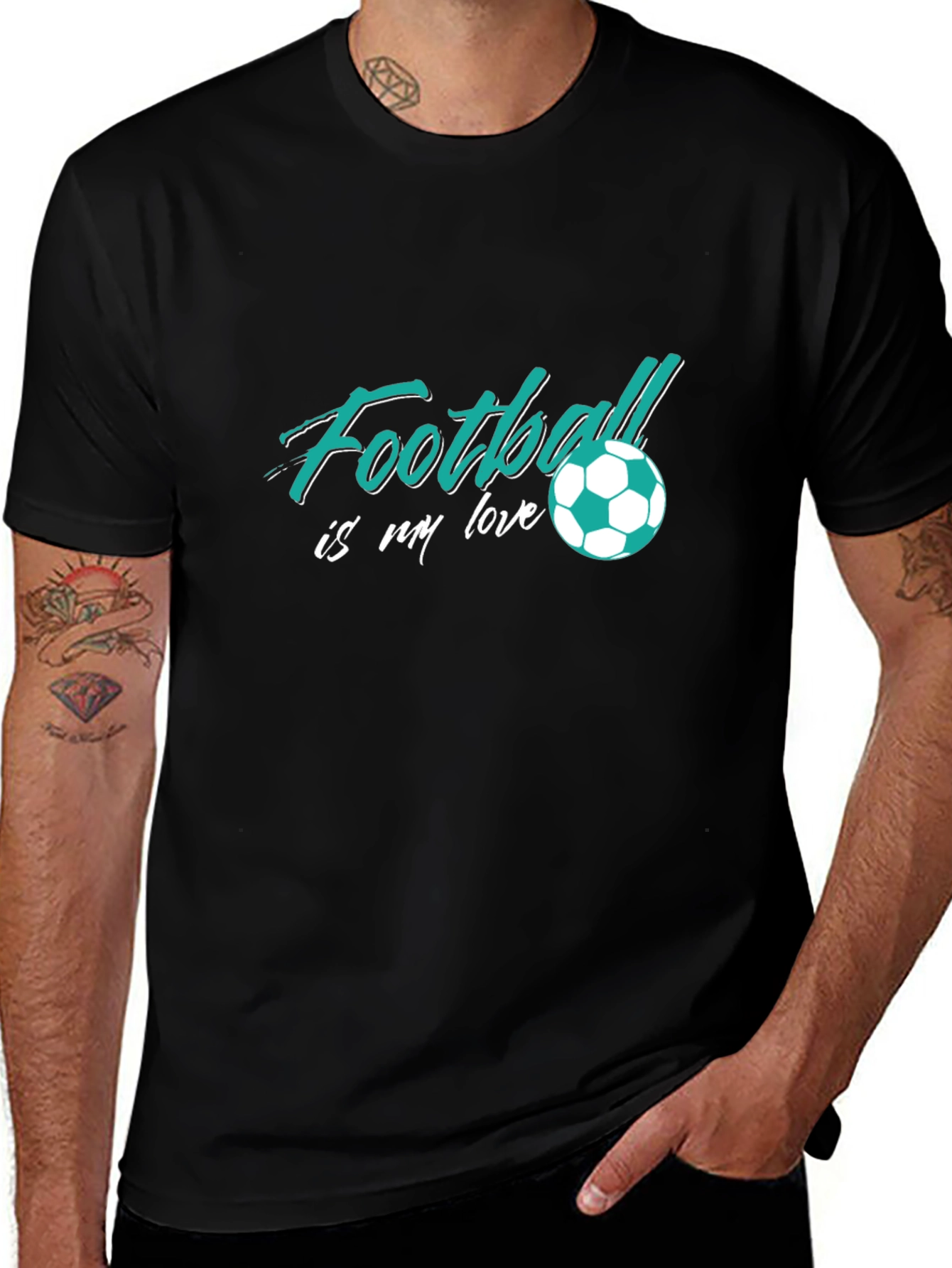 Variant 16 of Football is my Love Graphic Tee