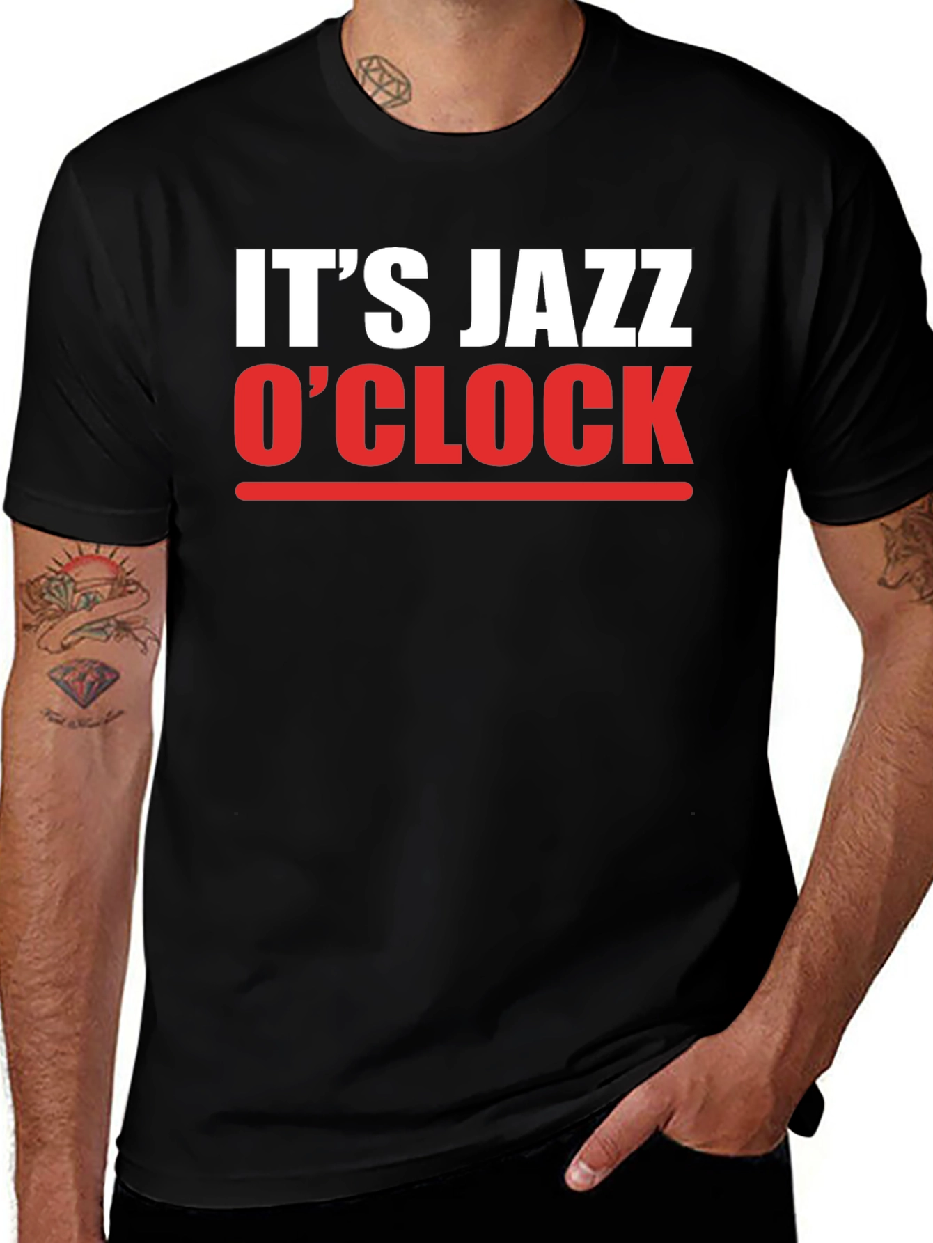 Variant 20 of It's Jazz O'Clock Graphic T-Shirt
