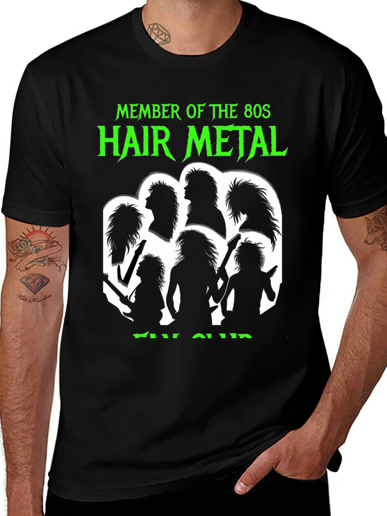 Variant 9 of 80s Hair Metal Fan Club Tee