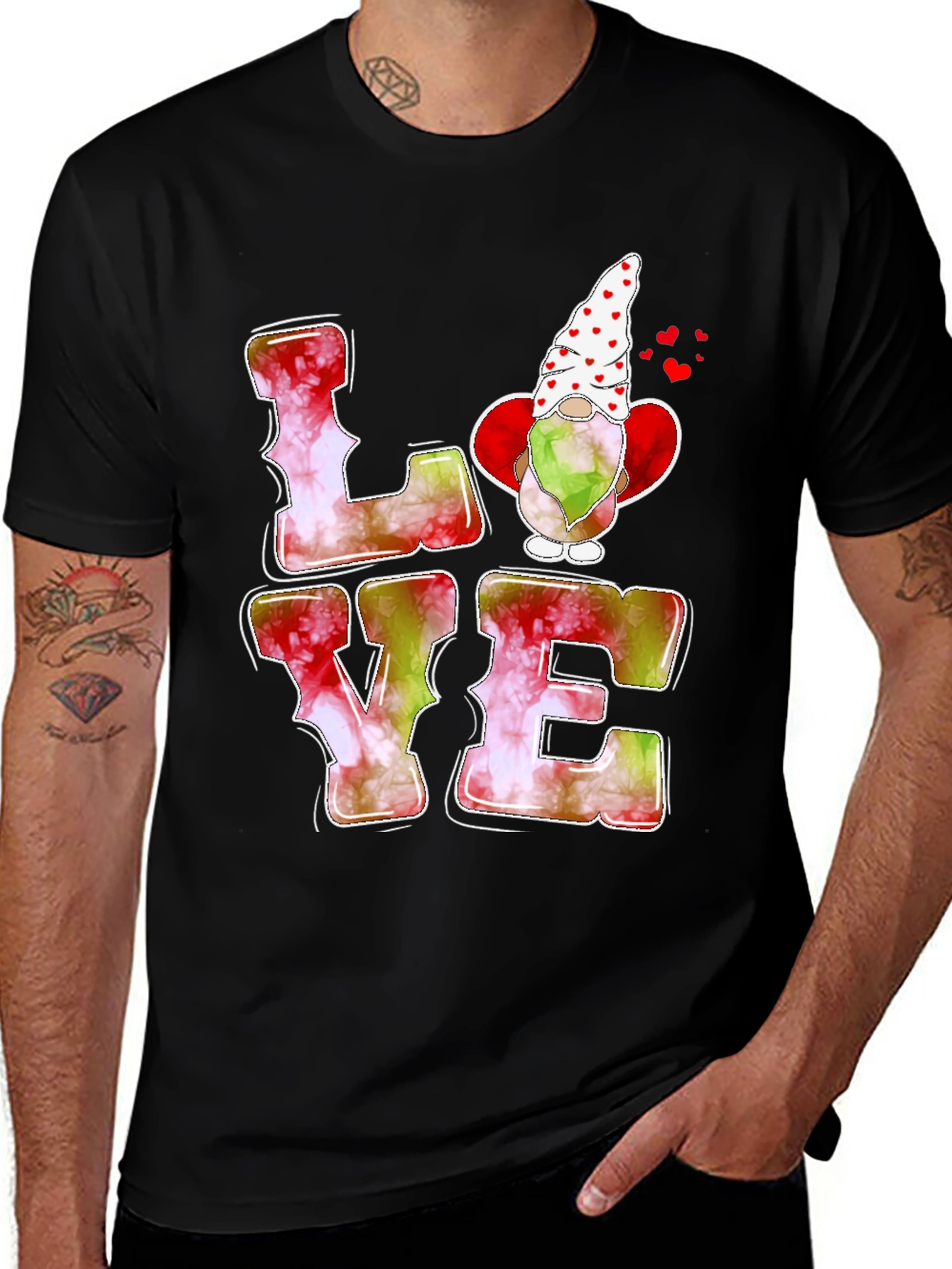 Variant 22 of LOVE Gnome Graphic T-Shirt