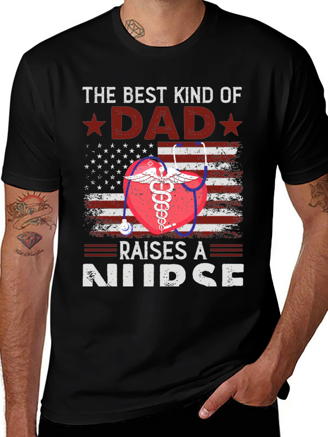 Variant 20 of Best Kind of Dad Nurse T-Shirt