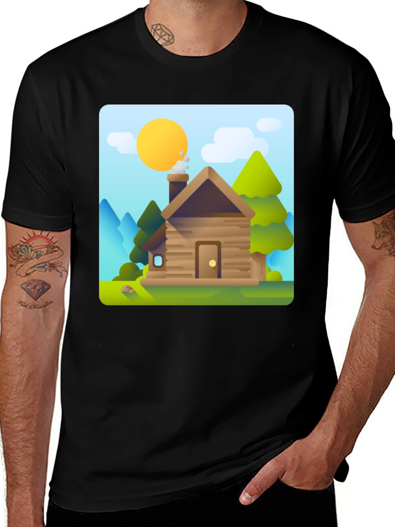 Variant 16 of Cabin in the Woods Graphic Tee