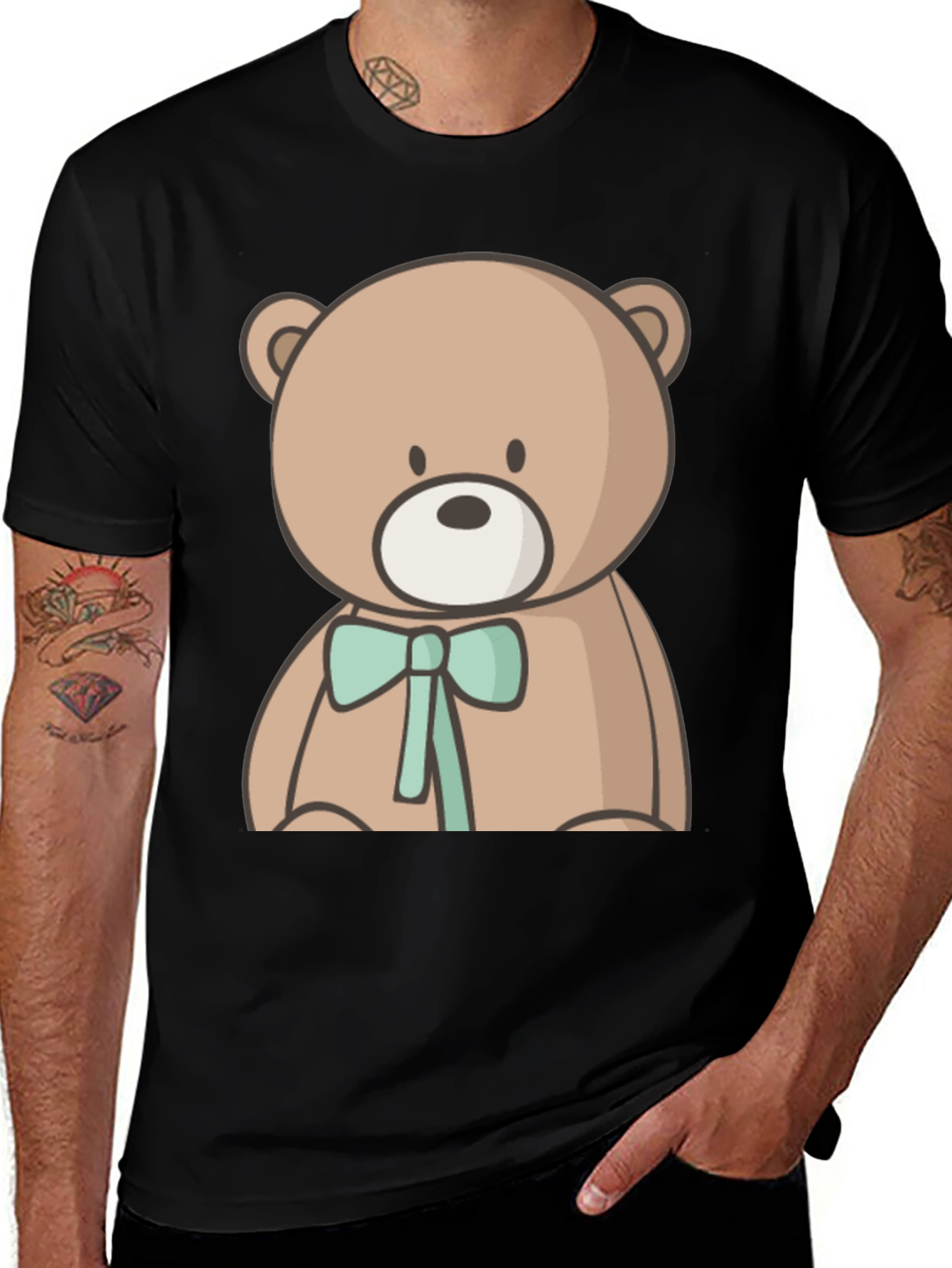 Variant 20 of Cute Bear Graphic Tee