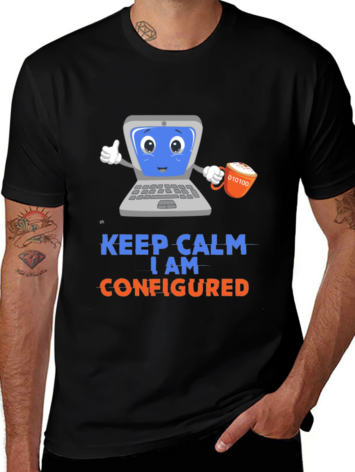 Variant 26 of Keep Calm Configured T-Shirt - Programmer Gift