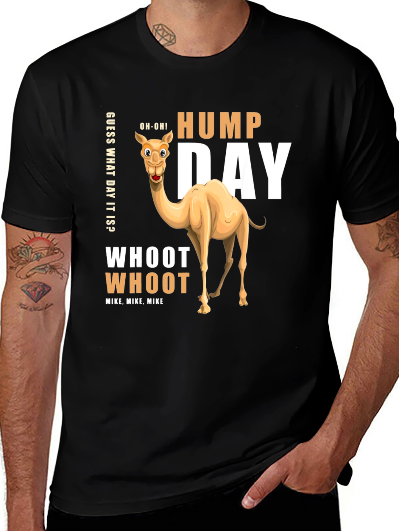 Hump Day Camel T-Shirt Funny Wednesday Tee