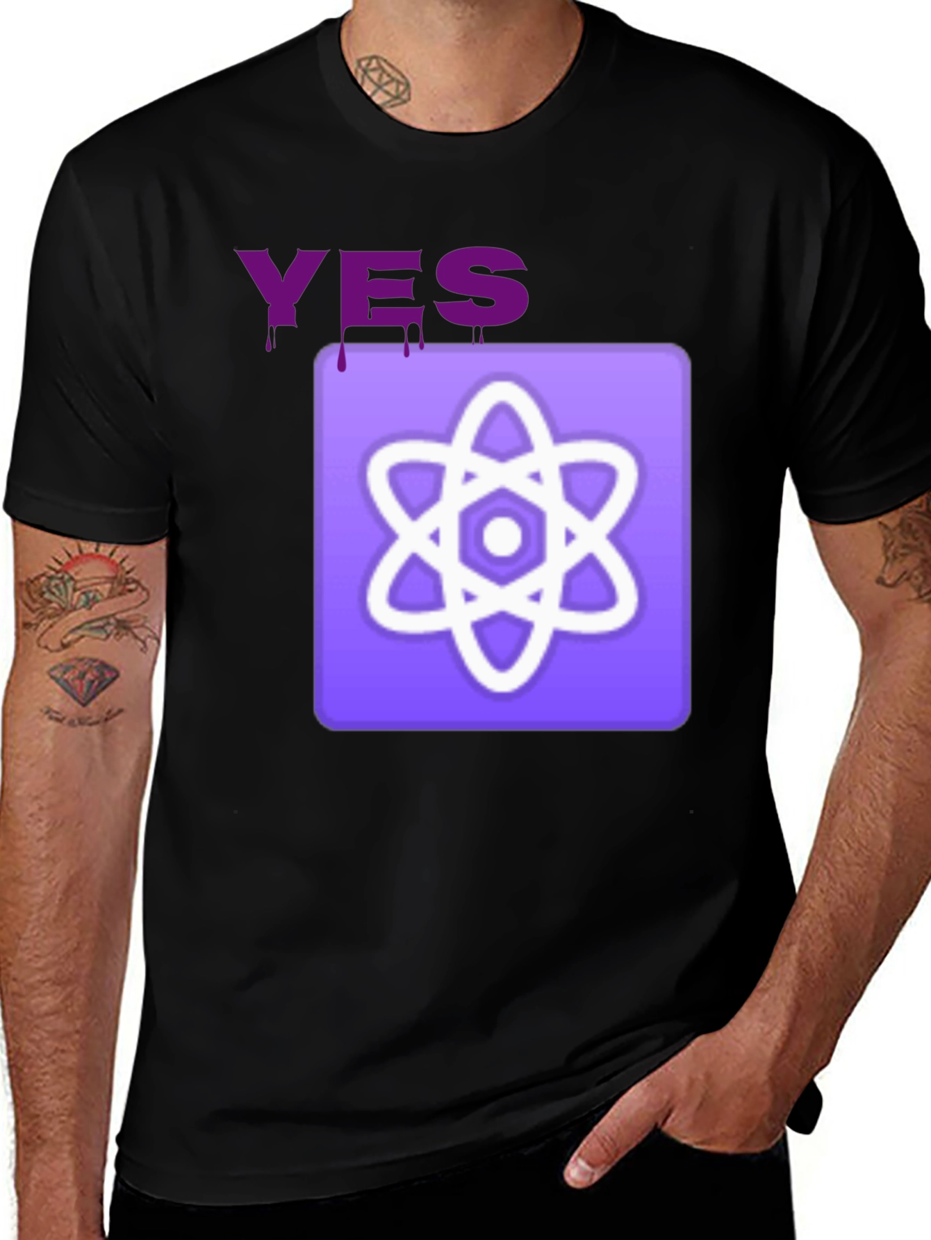ReactJS Yes T-Shirt - Code Lover's Tee