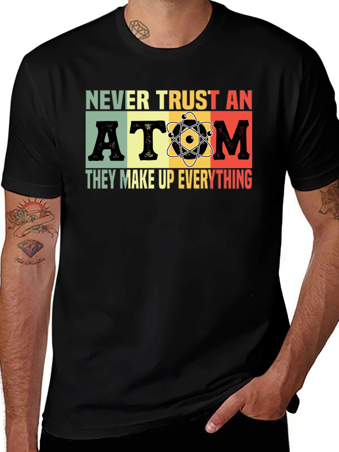 Variant 2 of Never Trust An Atom T-Shirt