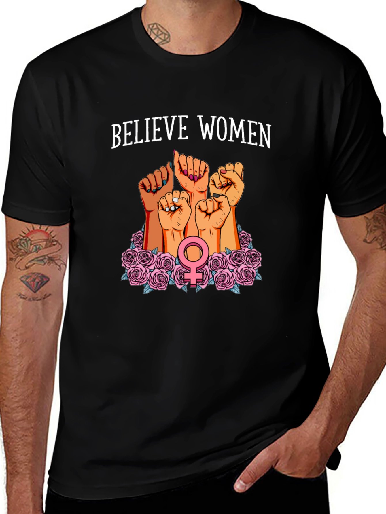 Believe Women Graphic T-Shirt