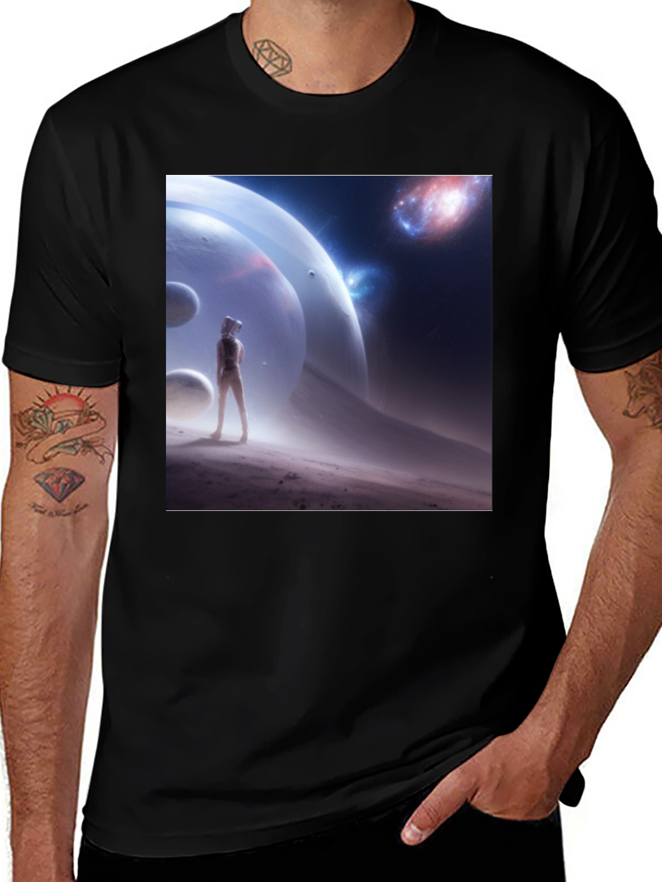 Variant 16 of Cosmic Explorer Graphic T-Shirt