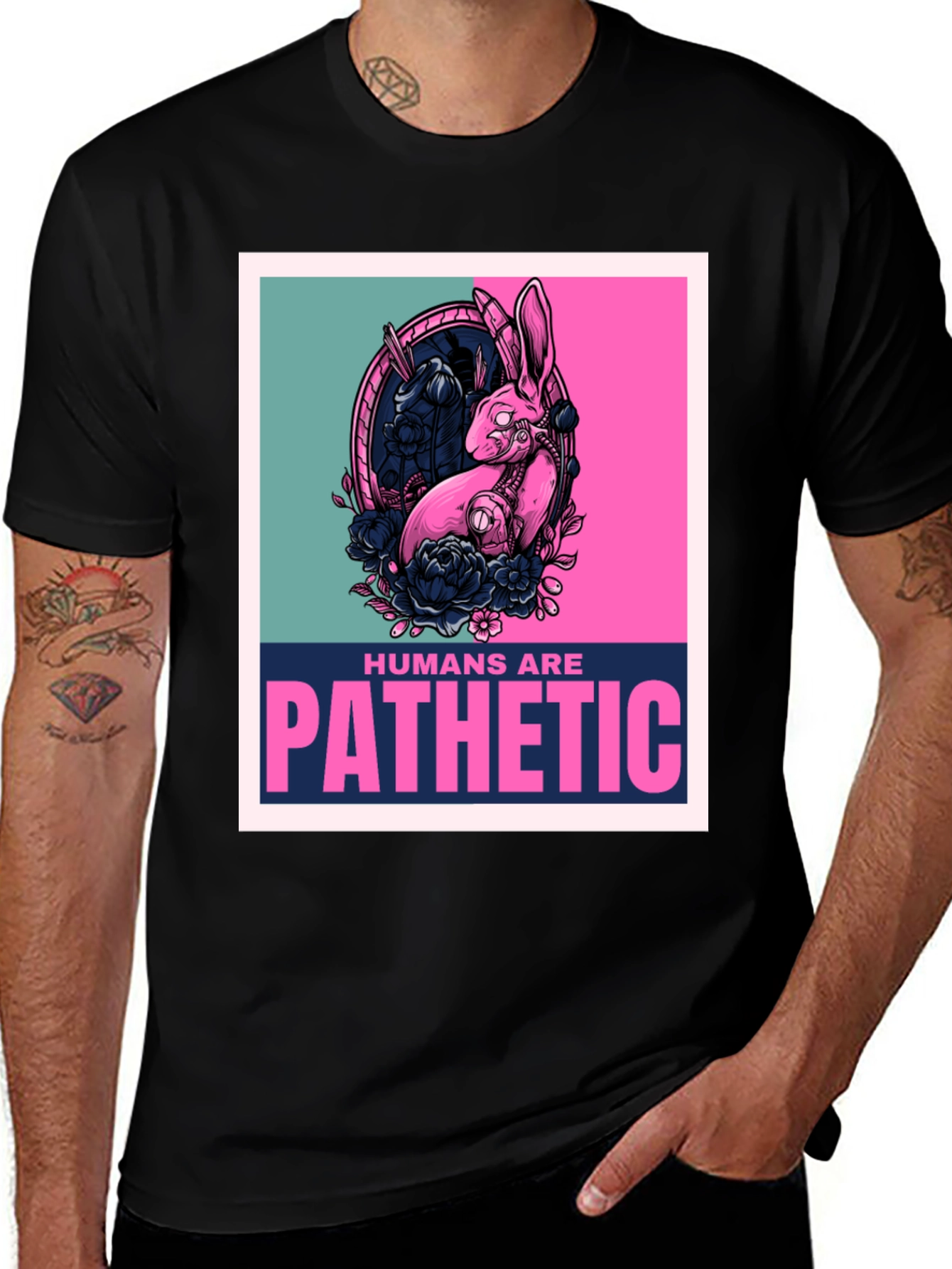 Variant 13 of Humans are Pathetic Graphic T-Shirt