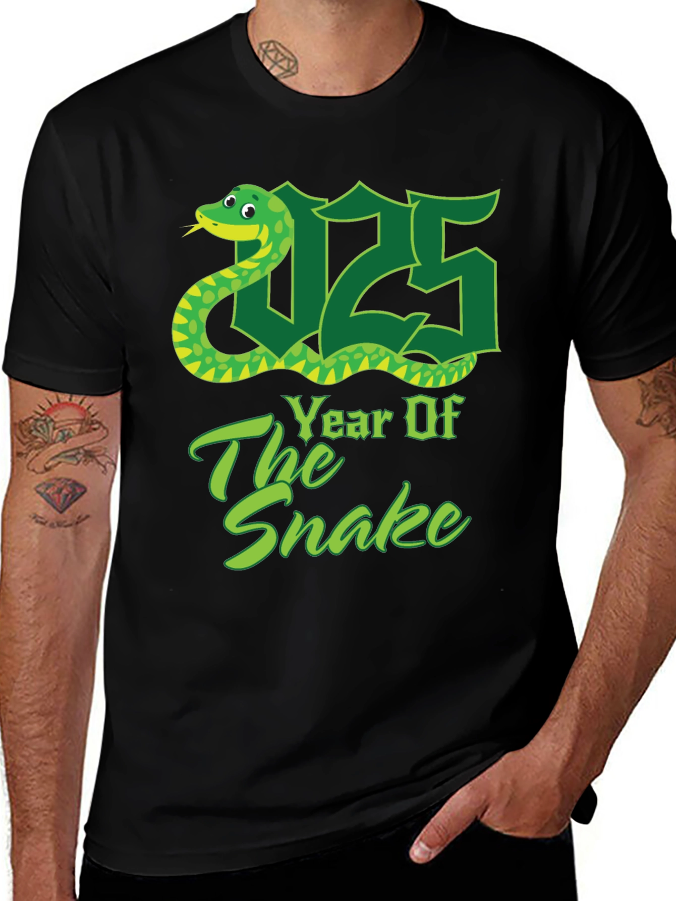 Variant 4 of Year of The Snake T-Shirt