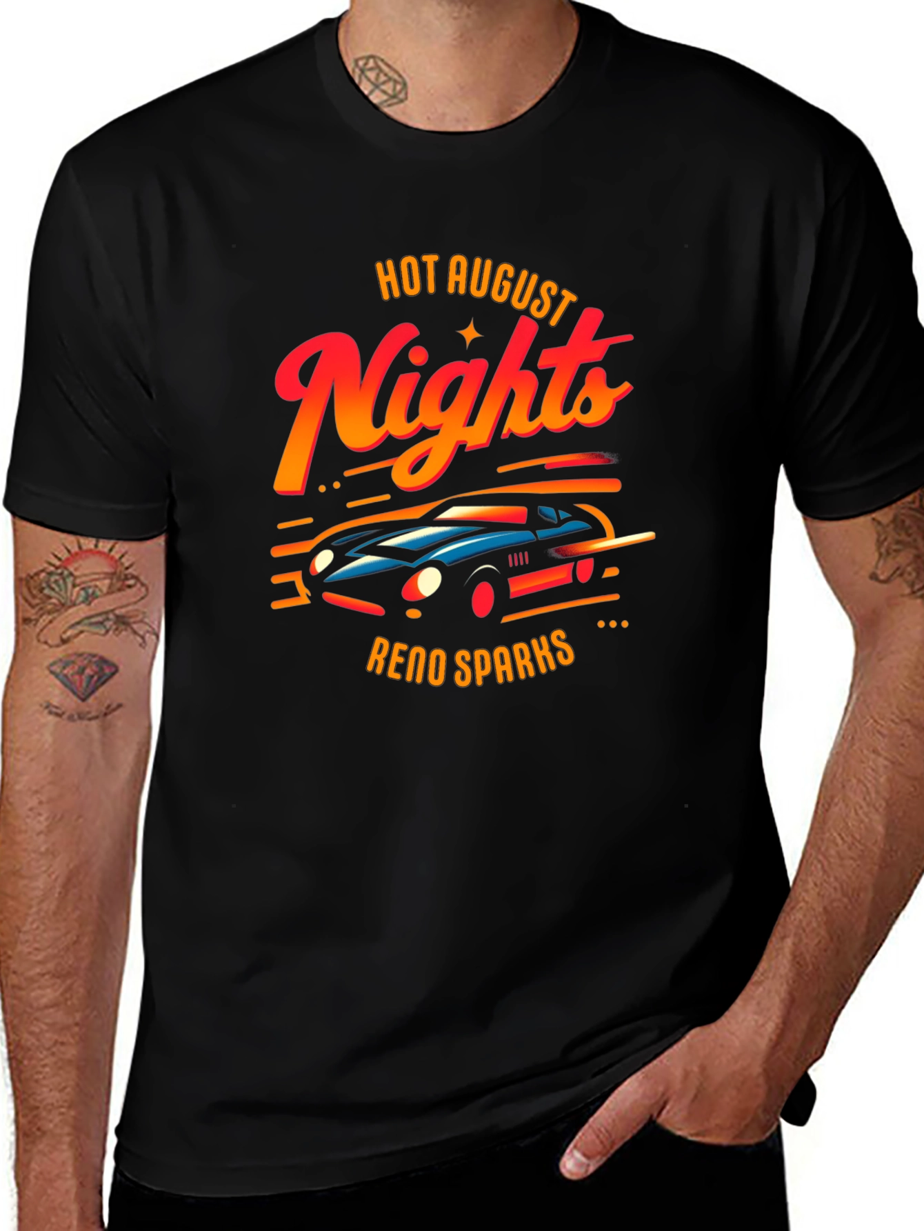Variant 9 of Hot August Nights T-Shirt