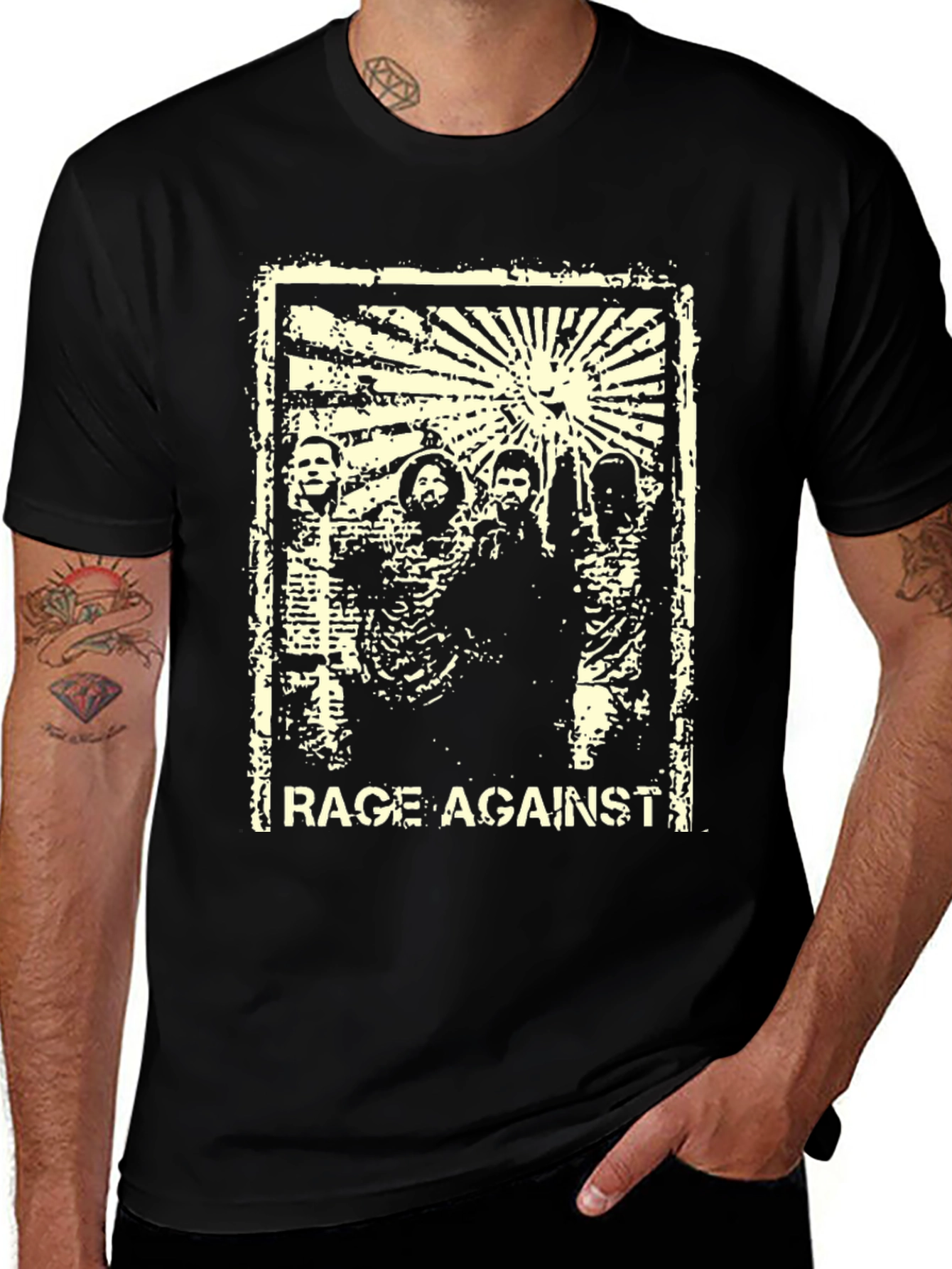 Variant 22 of Rage Against the Machine Graphic T-Shirt