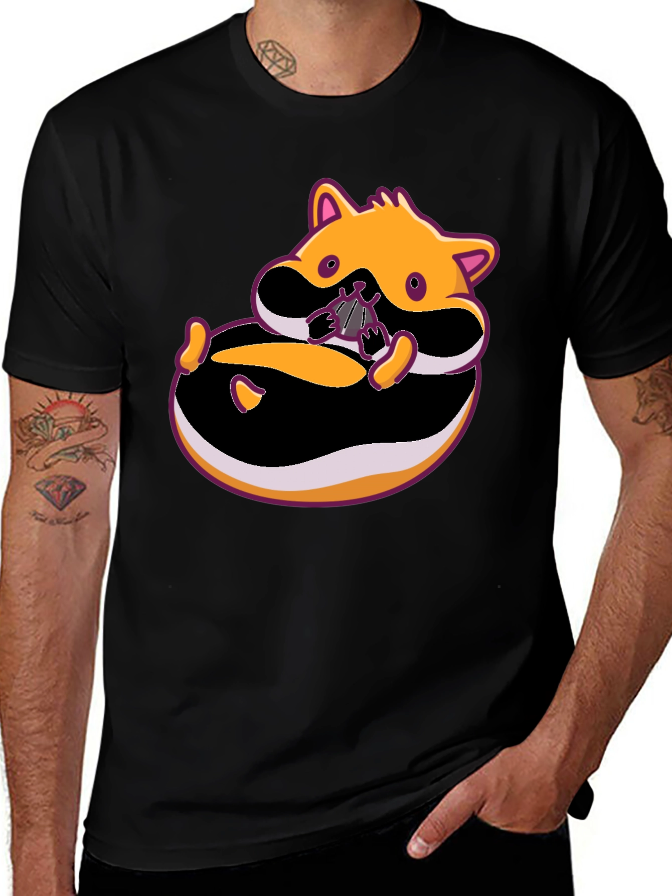 Variant 11 of Cartoon Hamster T-Shirt