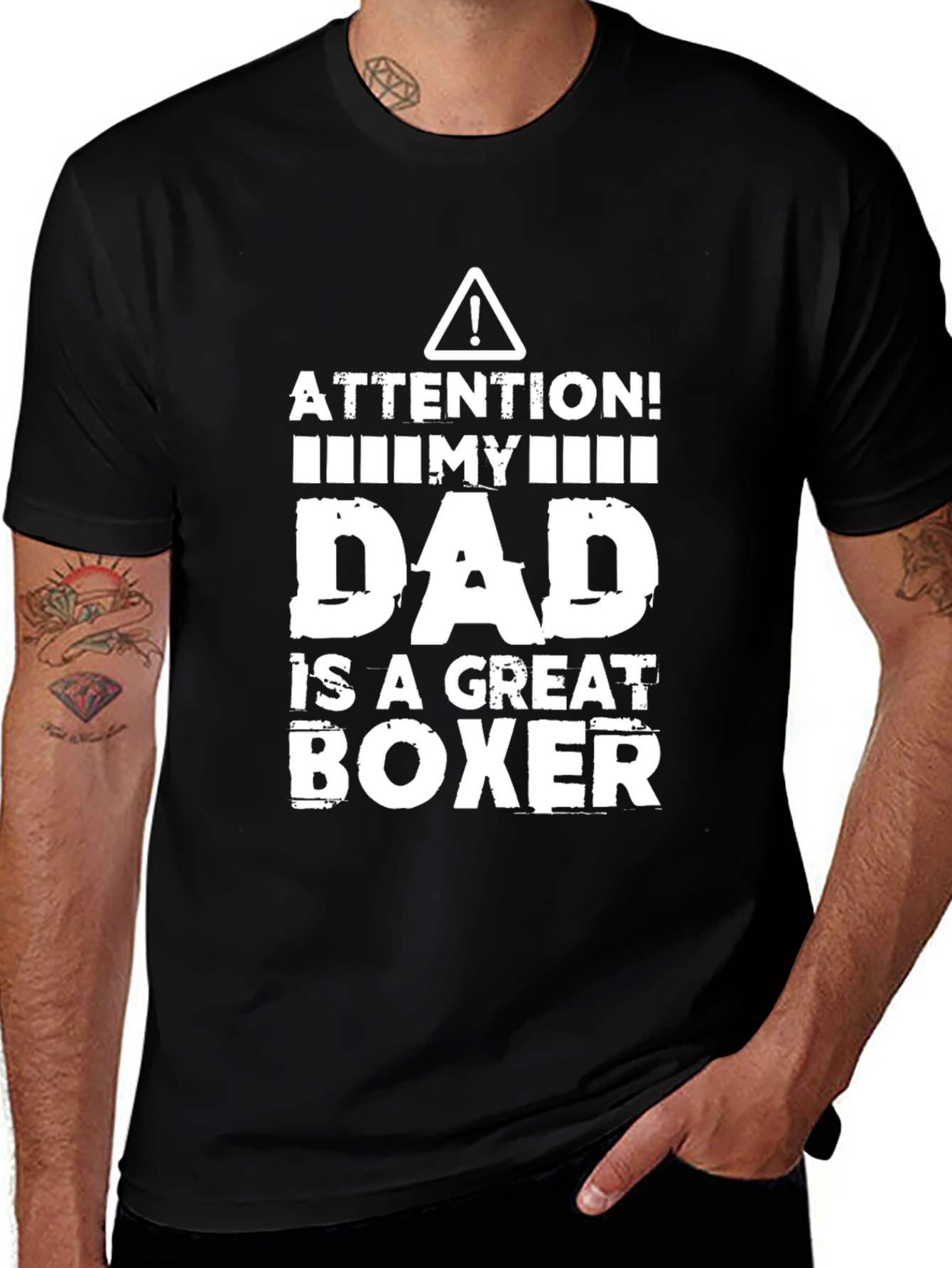 Variant 7 of My Dad Is A Great Boxer T-Shirt, Funny Dad Gift