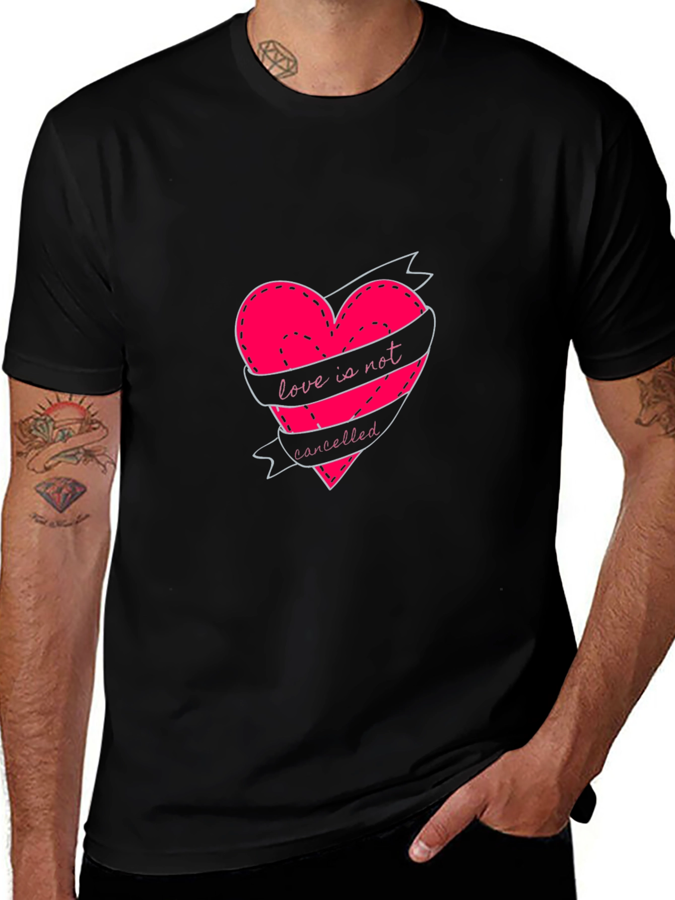 Variant 14 of Love Is Not Canceled Graphic Tee