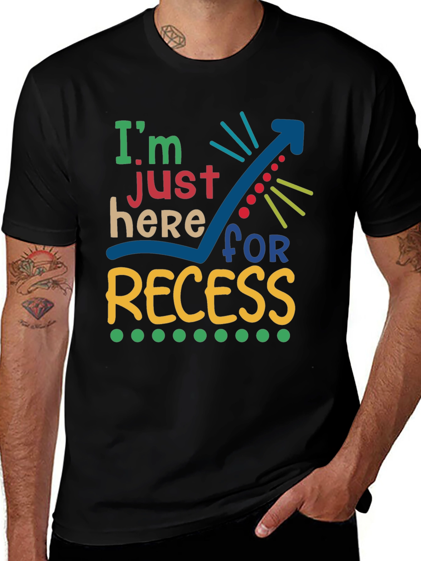 Recess Graphic Tee - Fun School T-Shirt