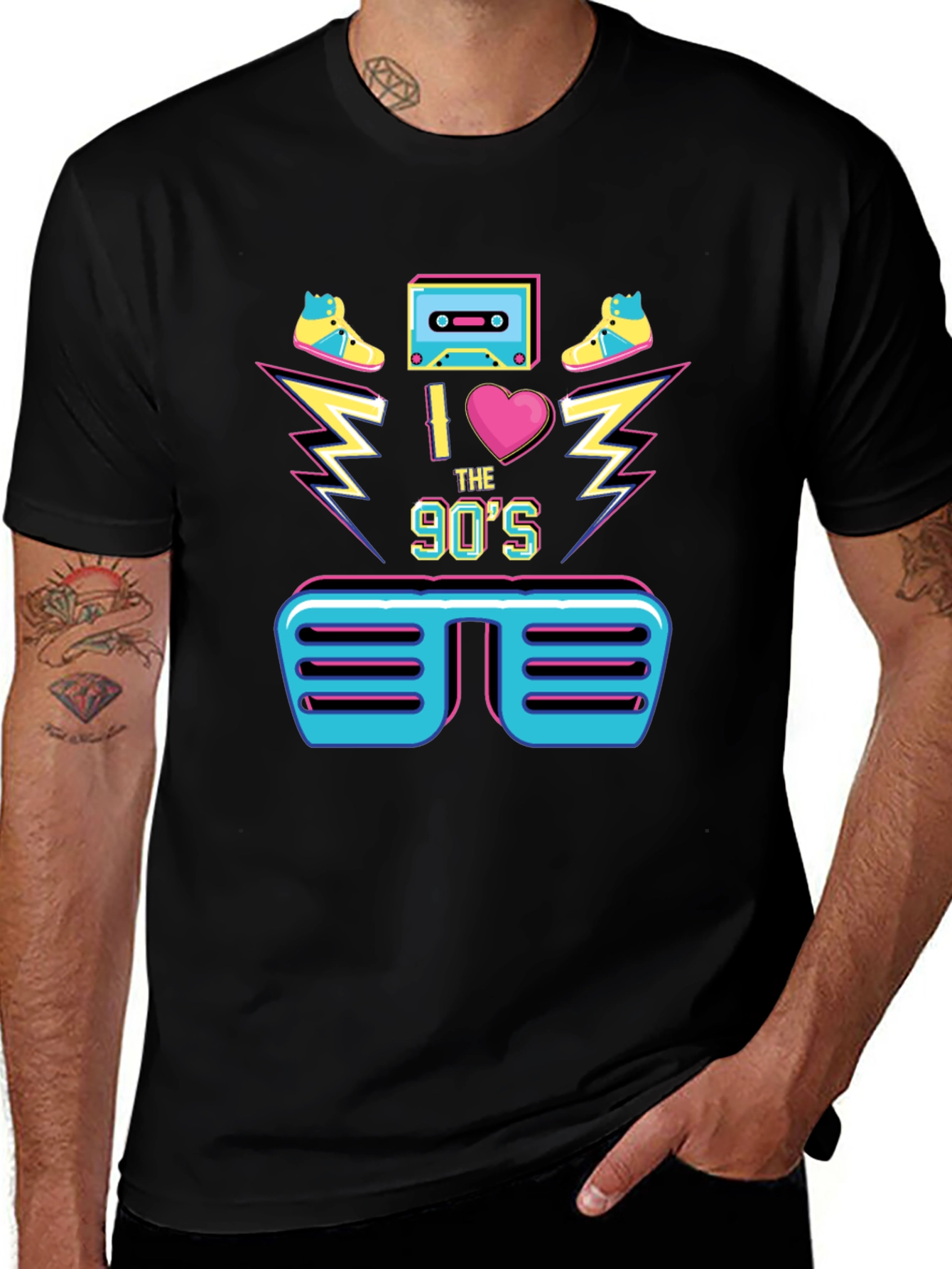 Variant 15 of I Love the 90s T-Shirt